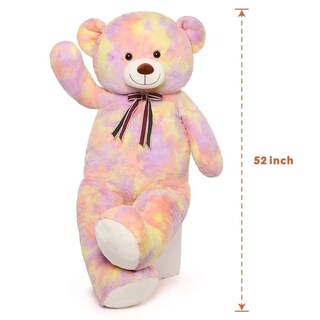 Foto 2 | Peluche Tezituor, Oso De Peluche Grande, 132 Cm, Arcoíris - Venta Internacional.