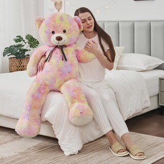 Foto 5 | Peluche Tezituor, Oso De Peluche Grande, 132 Cm, Arcoíris - Venta Internacional.