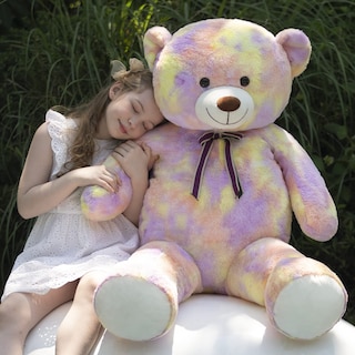 Foto 6 | Peluche Tezituor, Oso De Peluche Grande, 132 Cm, Arcoíris - Venta Internacional.