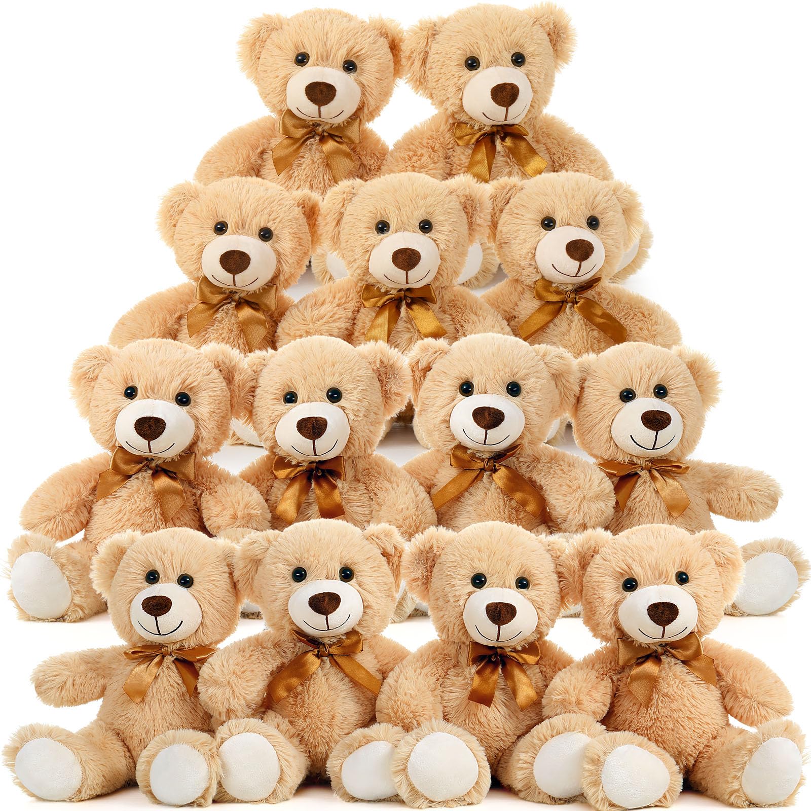 Ositos De Peluche Maogolan, 13 Unidades, Para Fiesta De Baby Shower - Venta Internacional.