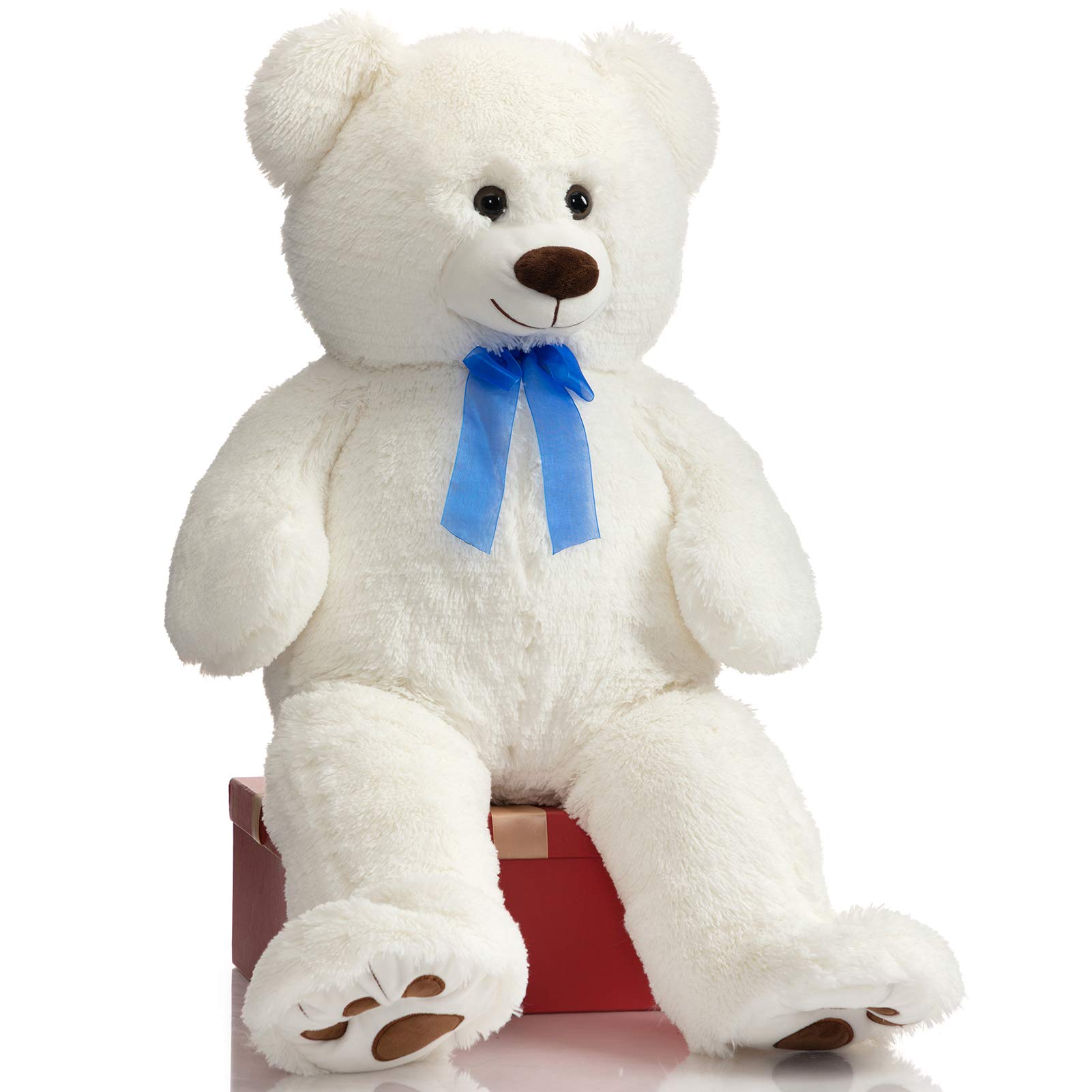 Foto 7 pulgar | Peluche Con Forma De Oso De Peluche Hollyhome, 36 Pulgadas, Blanco - Venta Internacional.