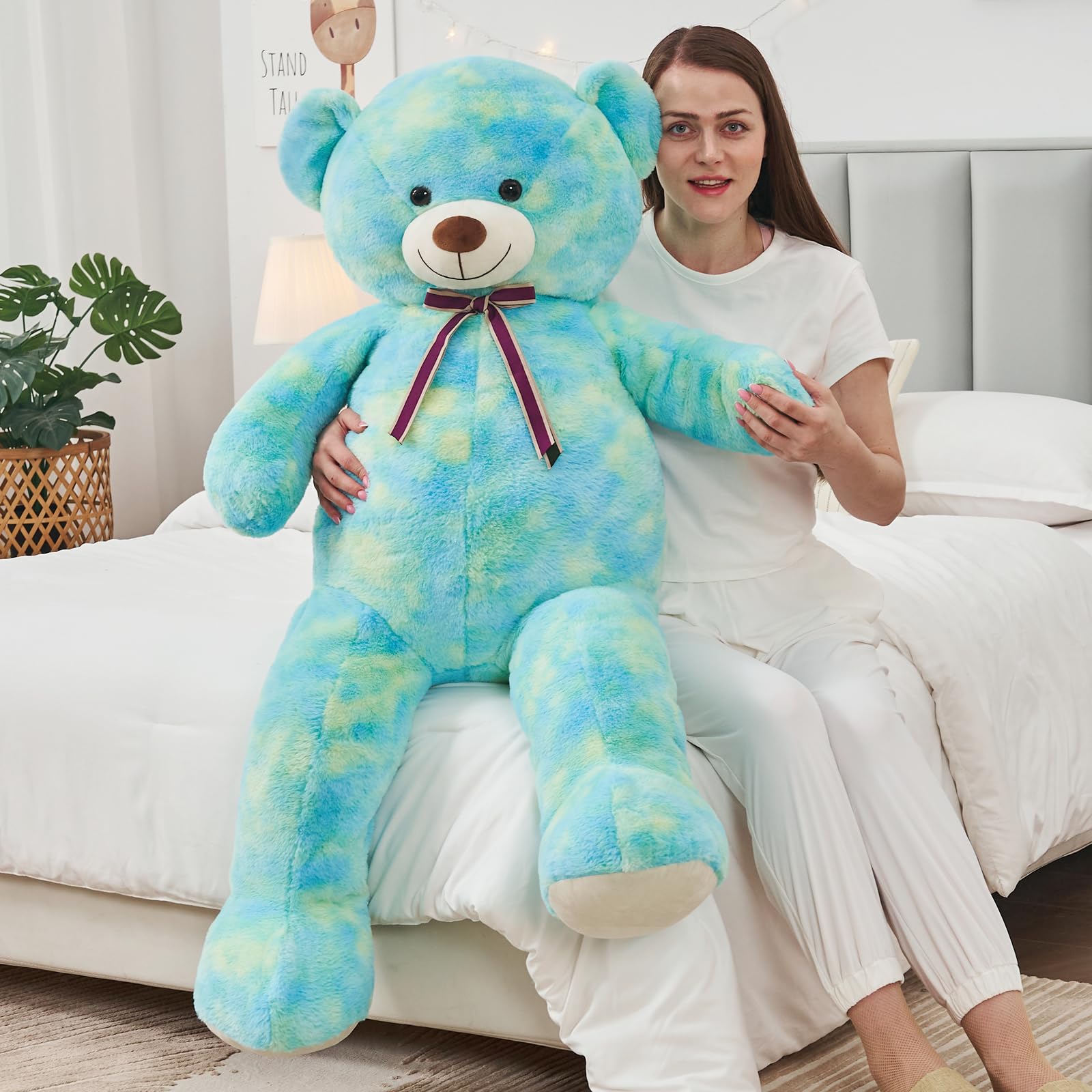 Foto 5 | Peluche Gigante Tezituor De 132 Cm Con Forma De Arcoíris - Venta Internacional.