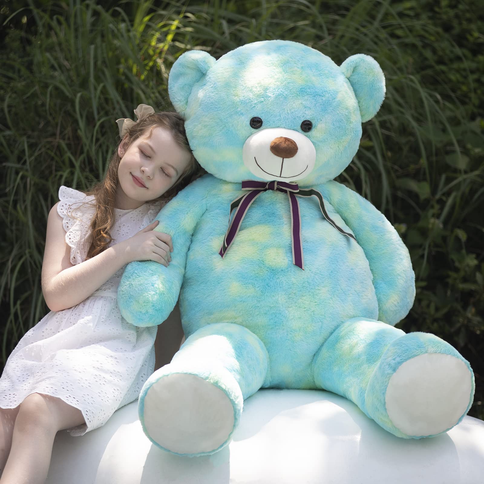 Foto 7 pulgar | Peluche Gigante Tezituor De 132 Cm Con Forma De Arcoíris - Venta Internacional.