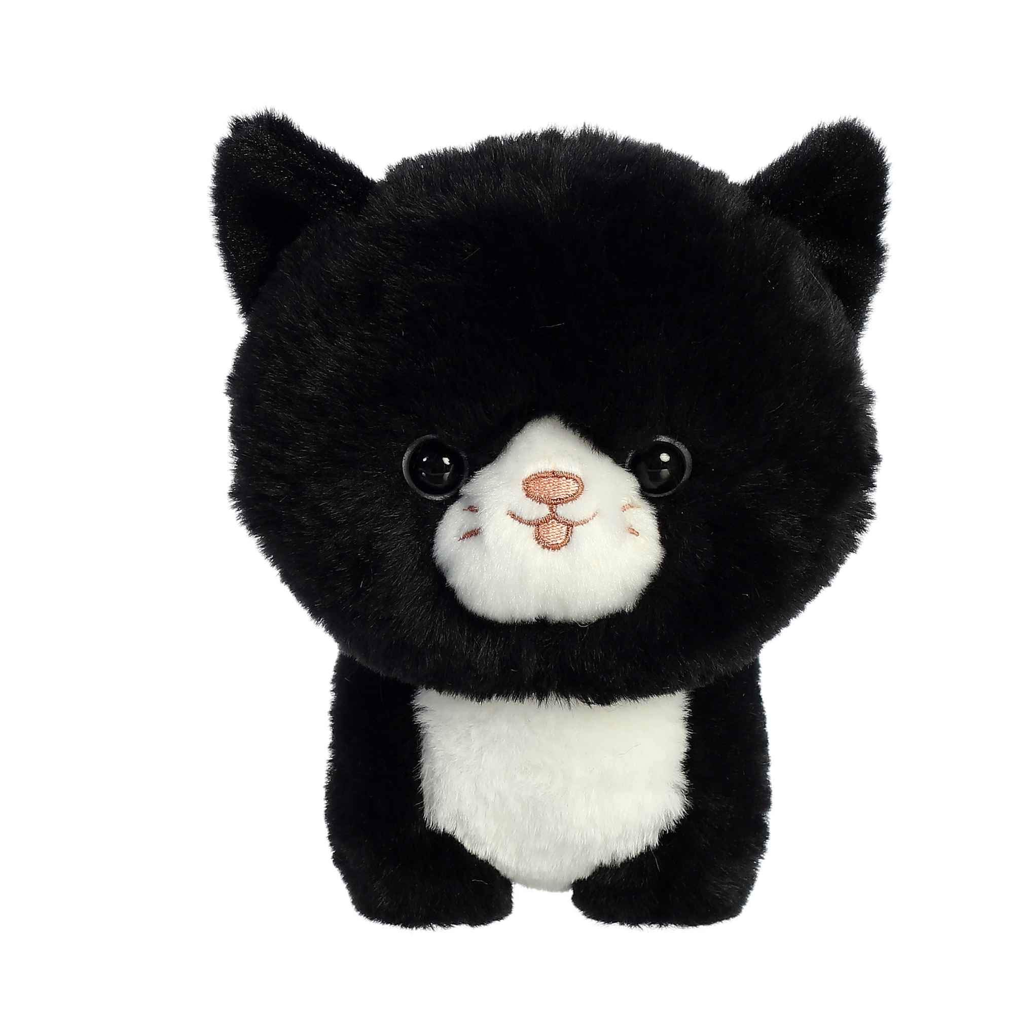 Peluche Aurora  Playful Teddy Pets™, Gato Con Forma De Esmoquin, 16,5 Cm - Venta Internacional.