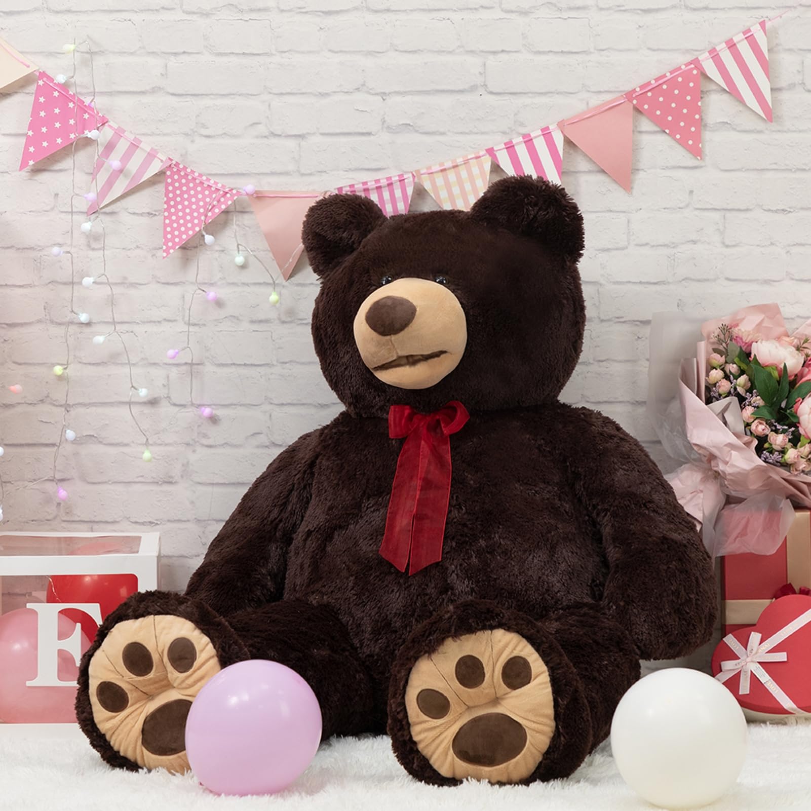 Foto 3 pulgar | Peluche Teddy Bear Hollyhome Giant De 150 Cm Con Pata Bordada - Venta Internacional.