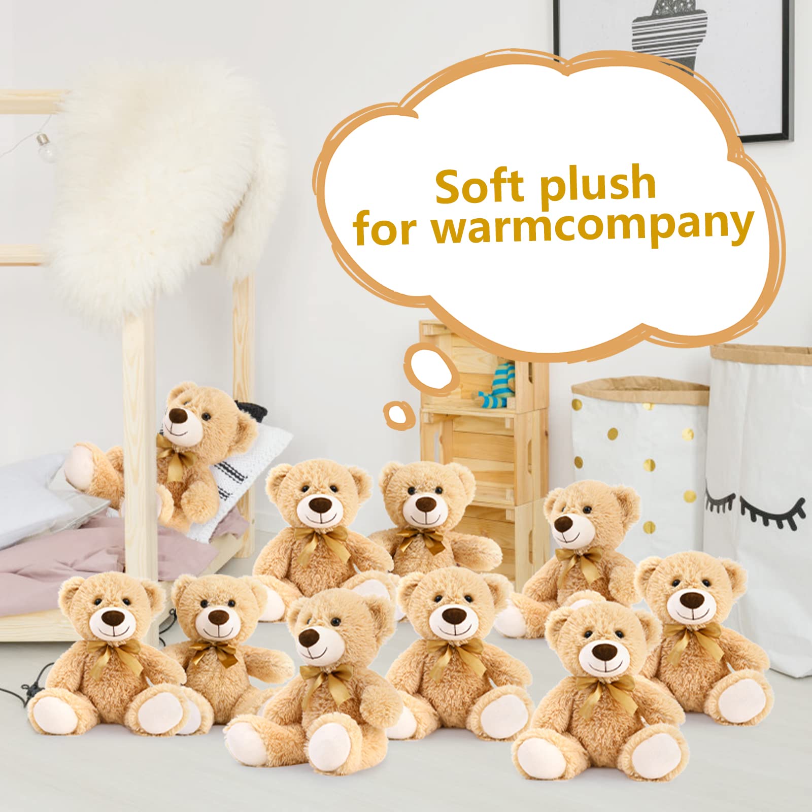 Foto 3 pulgar | Baby Shower Con Forma De Oso De Peluche Mao Golan De 13,5 Cm (12) - Venta Internacional.