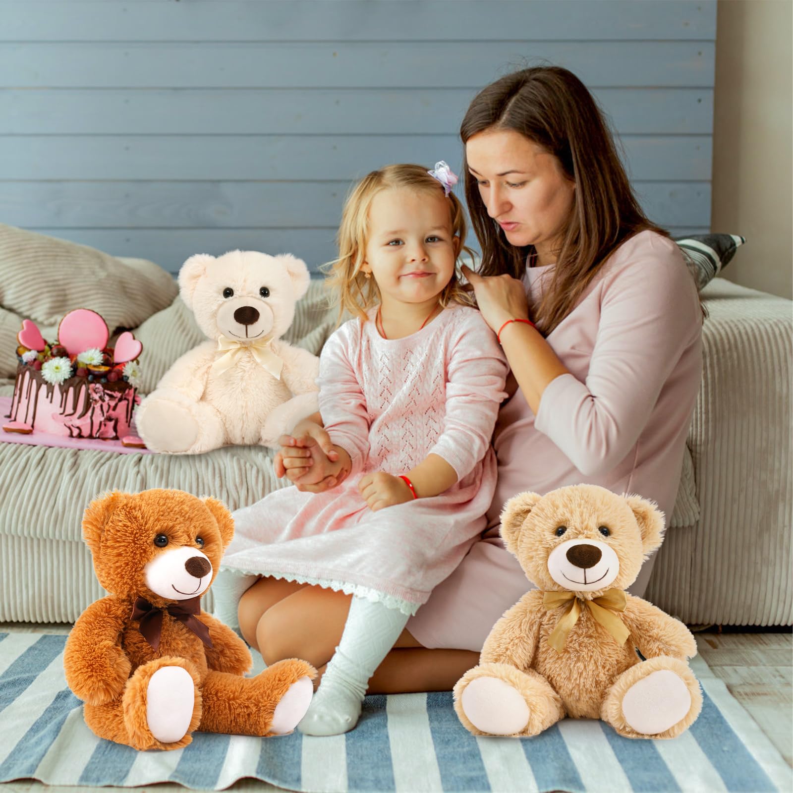 Foto 7 | Baby Shower Con Forma De Oso De Peluche Mao Golan De 13,5 Cm (12) - Venta Internacional.