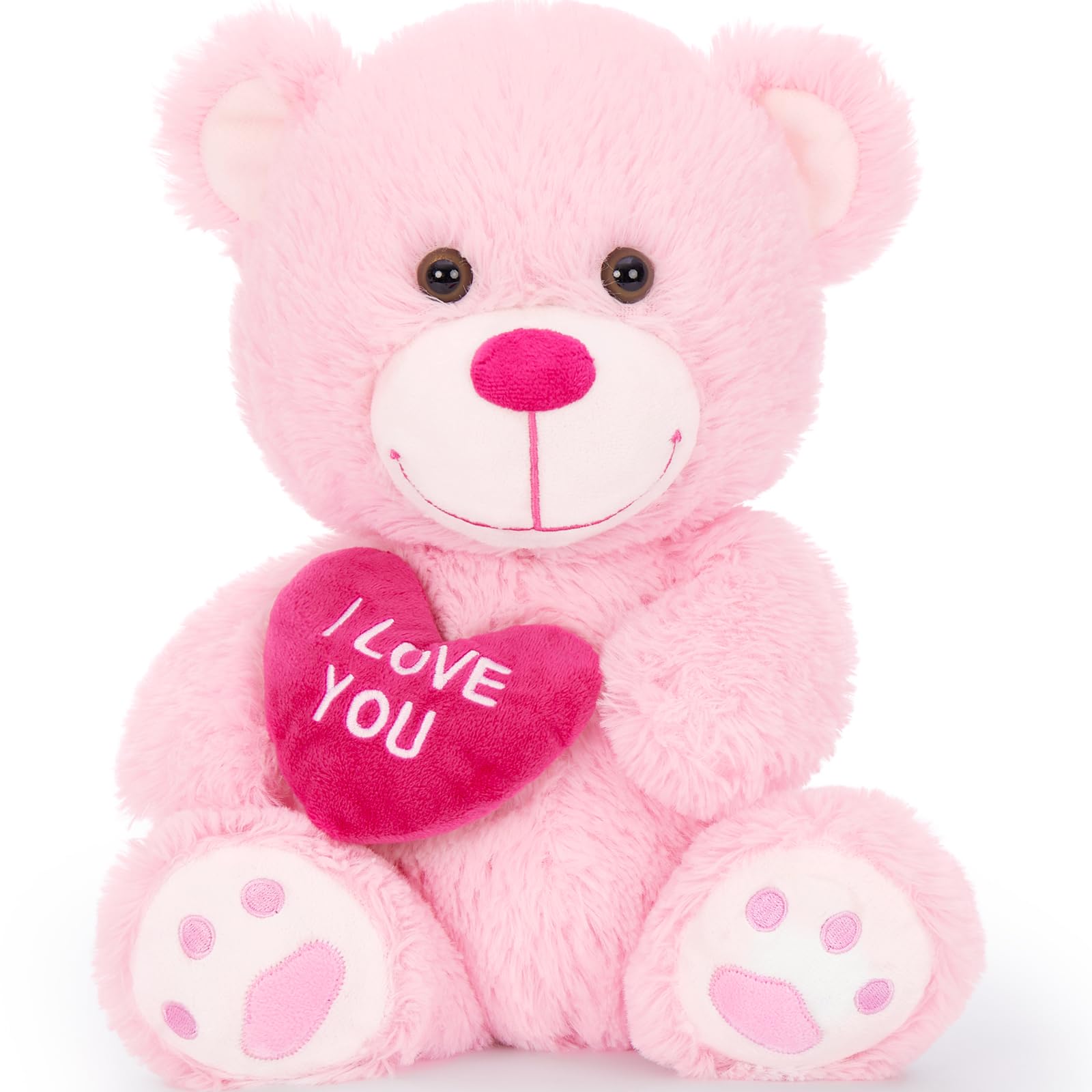 Foto 2 pulgar | Oso De Peluche Mao Golan, Pequeño, Con Texto En Forma De «te Quiero», Con Corazón Rojo, 30 Cm - Venta Internacional.
