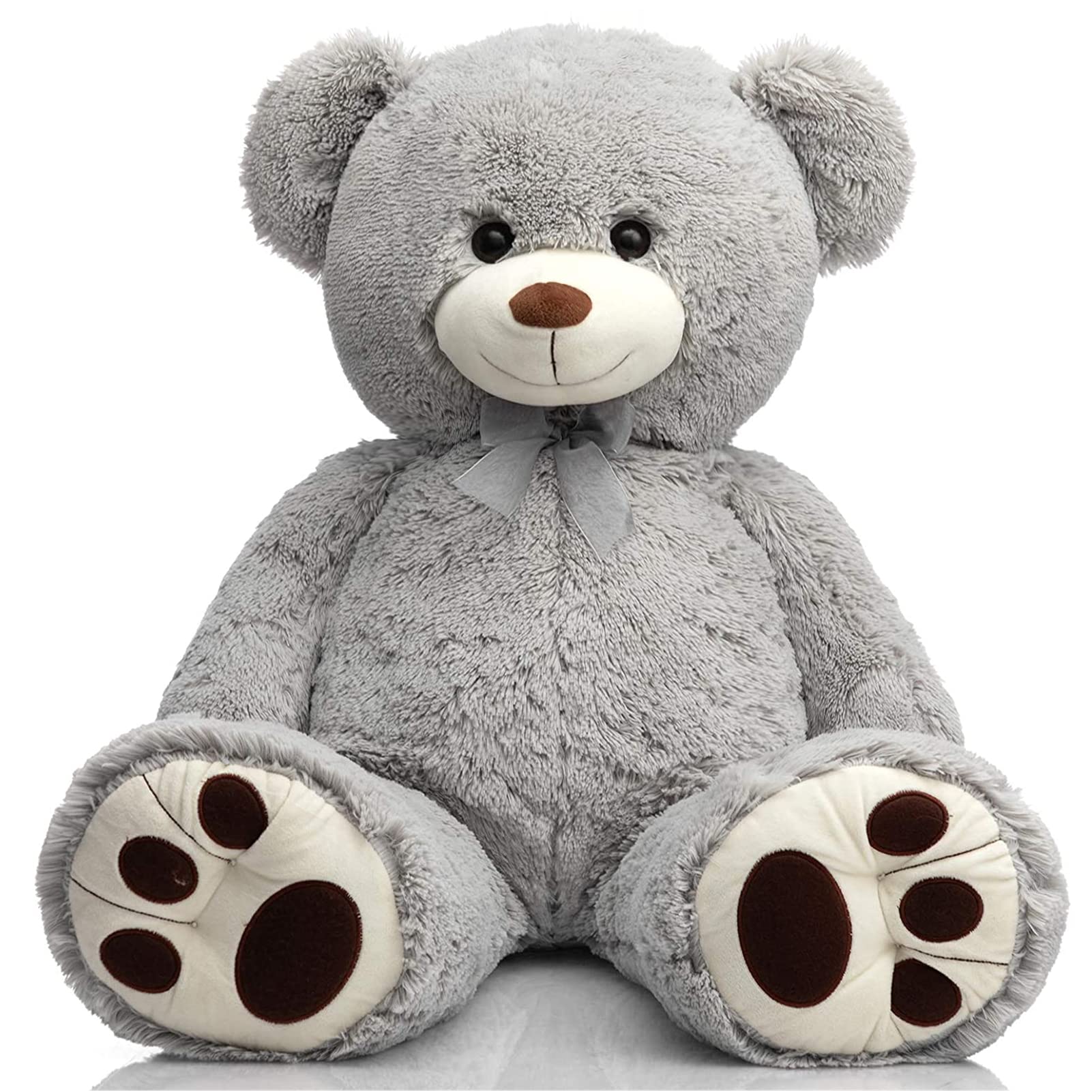 Foto 2 pulgar | Peluche Gigante Con Forma De Oso De Peluche Hollyhome, 90 Cm, Gris - Venta Internacional.