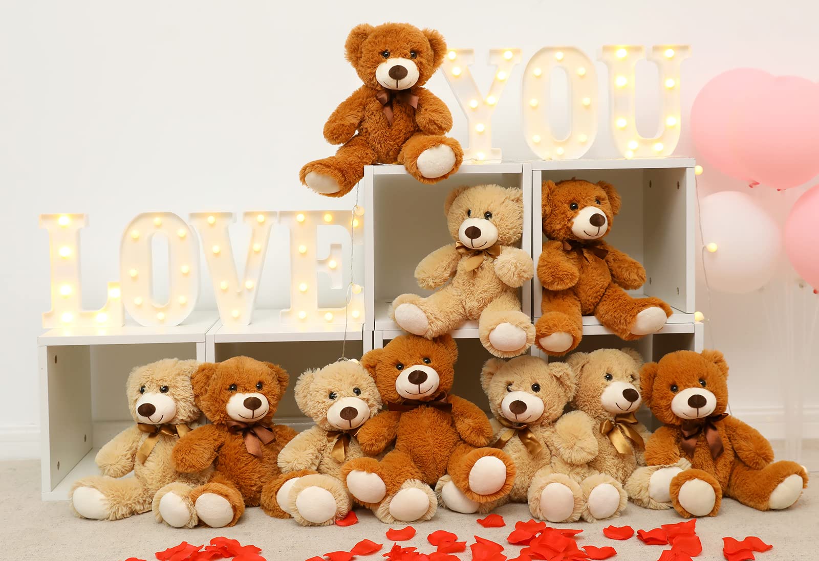 Foto 4 pulgar | Osos De Peluche Maogolan Bulk, 10 Paquetes De Animales De Peluche De 35 Cm - Venta Internacional.