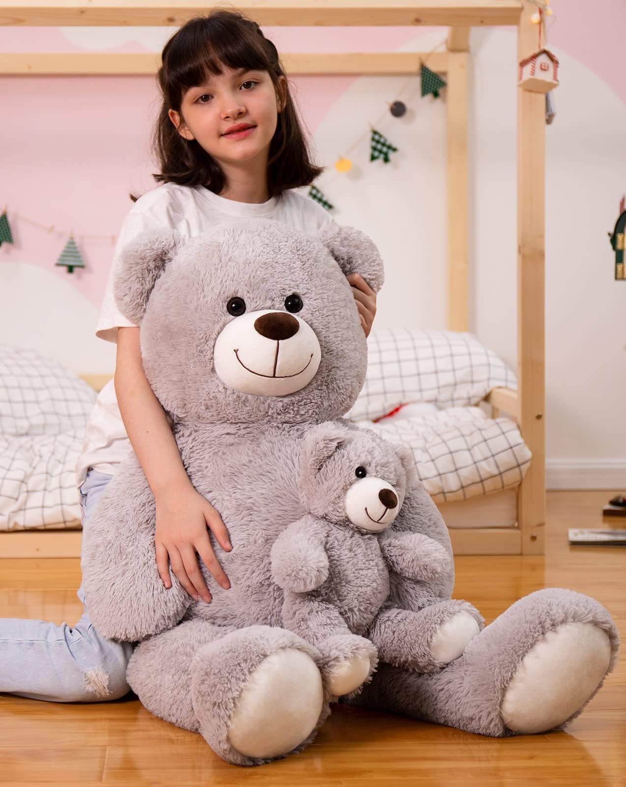 Foto 2 | Oso De Peluche Morismos Giant Para Mamá Y Bebé, 100% Algodón Polipropileno - Venta Internacional.
