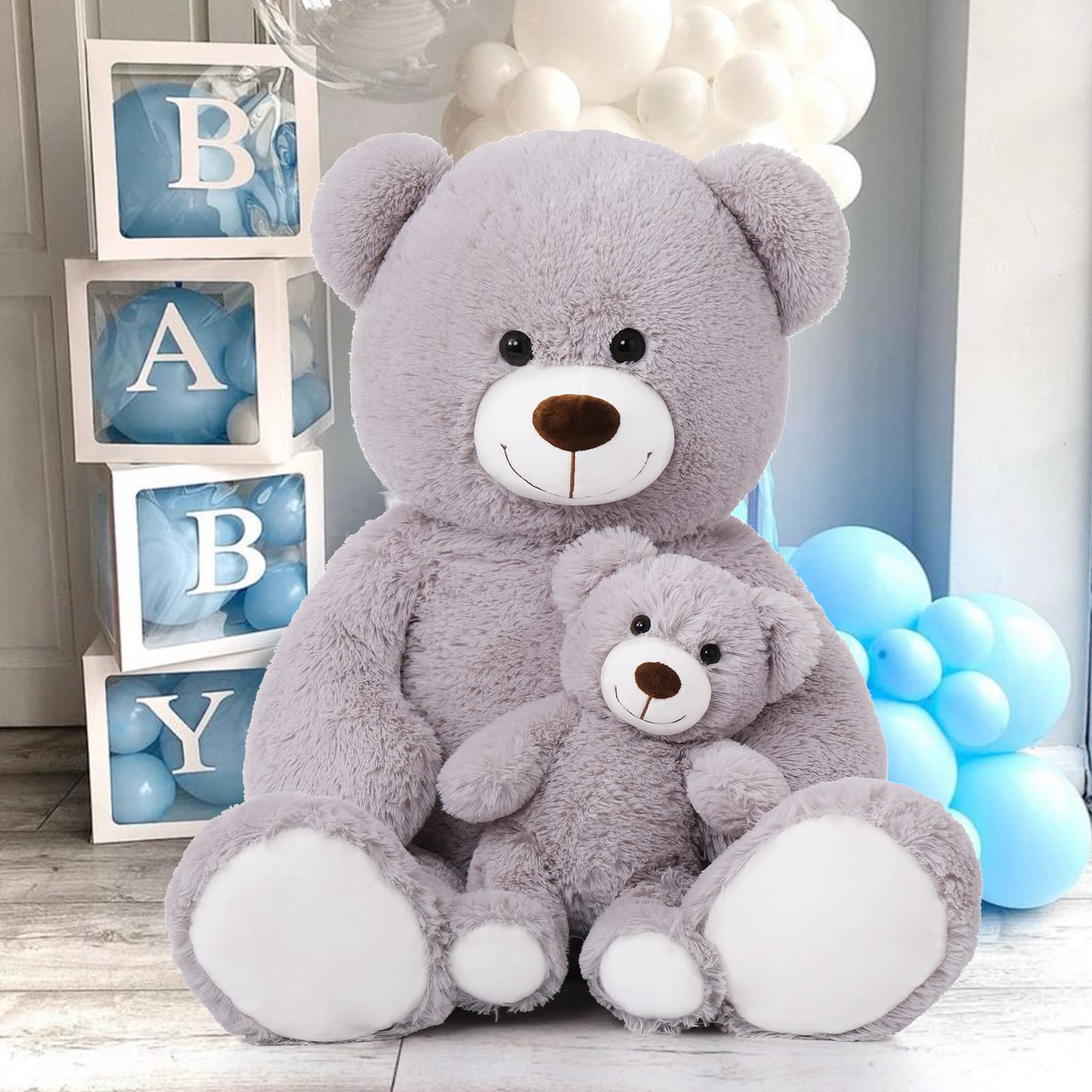Foto 5 | Oso De Peluche Morismos Giant Para Mamá Y Bebé, 100% Algodón Polipropileno - Venta Internacional.