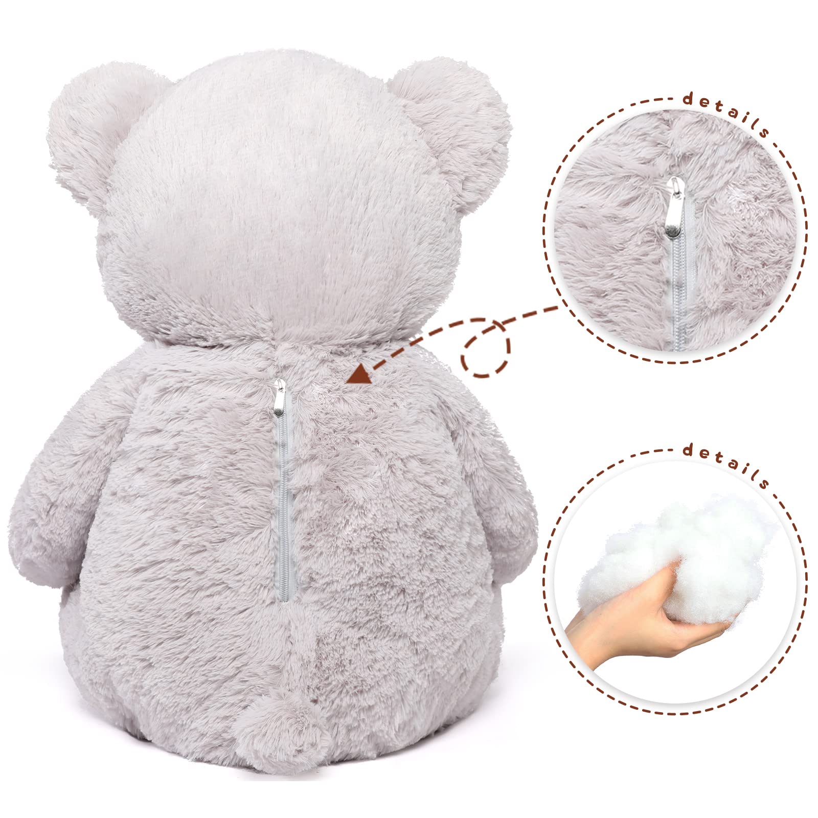 Foto 8 pulgar | Oso De Peluche Morismos Giant Para Mamá Y Bebé, 100% Algodón Polipropileno - Venta Internacional.