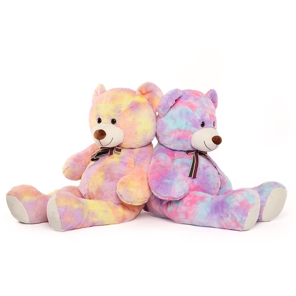 Foto 7 pulgar | Peluche Gigante Con Forma De Oso Tezituor, 100 Cm, Color Morado - Venta Internacional.