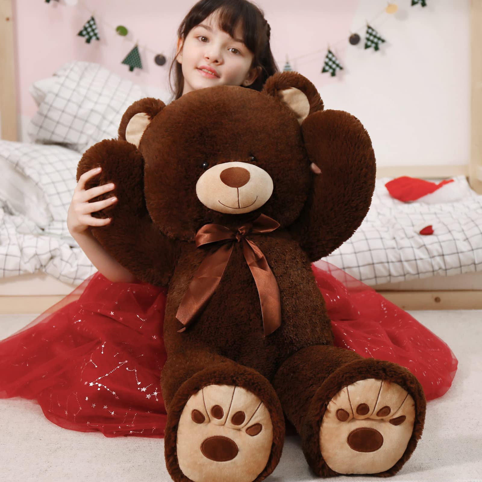 Foto 4 pulgar | Oso De Peluche Morismos Giant, 90 Cm, Suave Y Tierno - Venta Internacional.