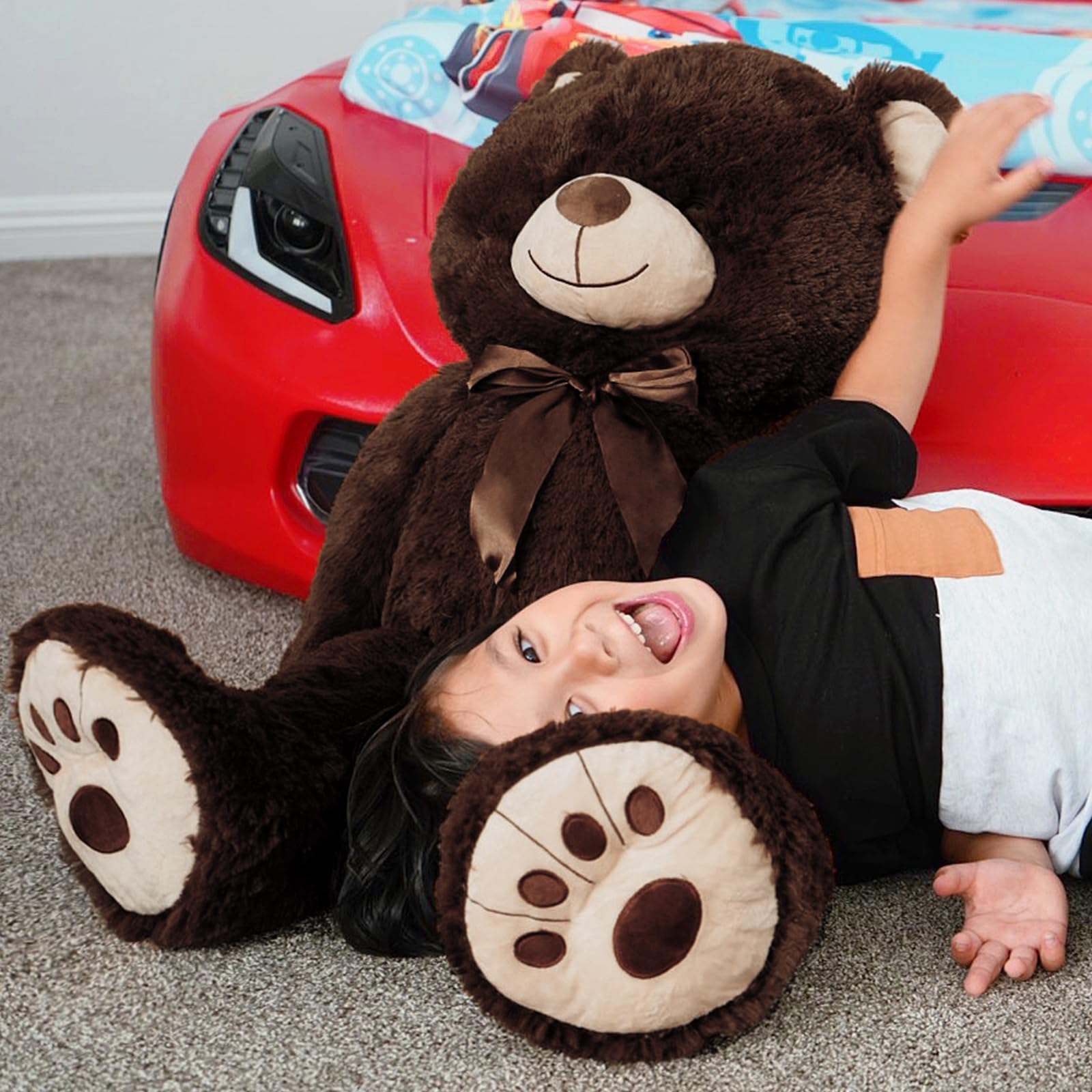 Foto 6 pulgar | Oso De Peluche Morismos Giant, 90 Cm, Suave Y Tierno - Venta Internacional.