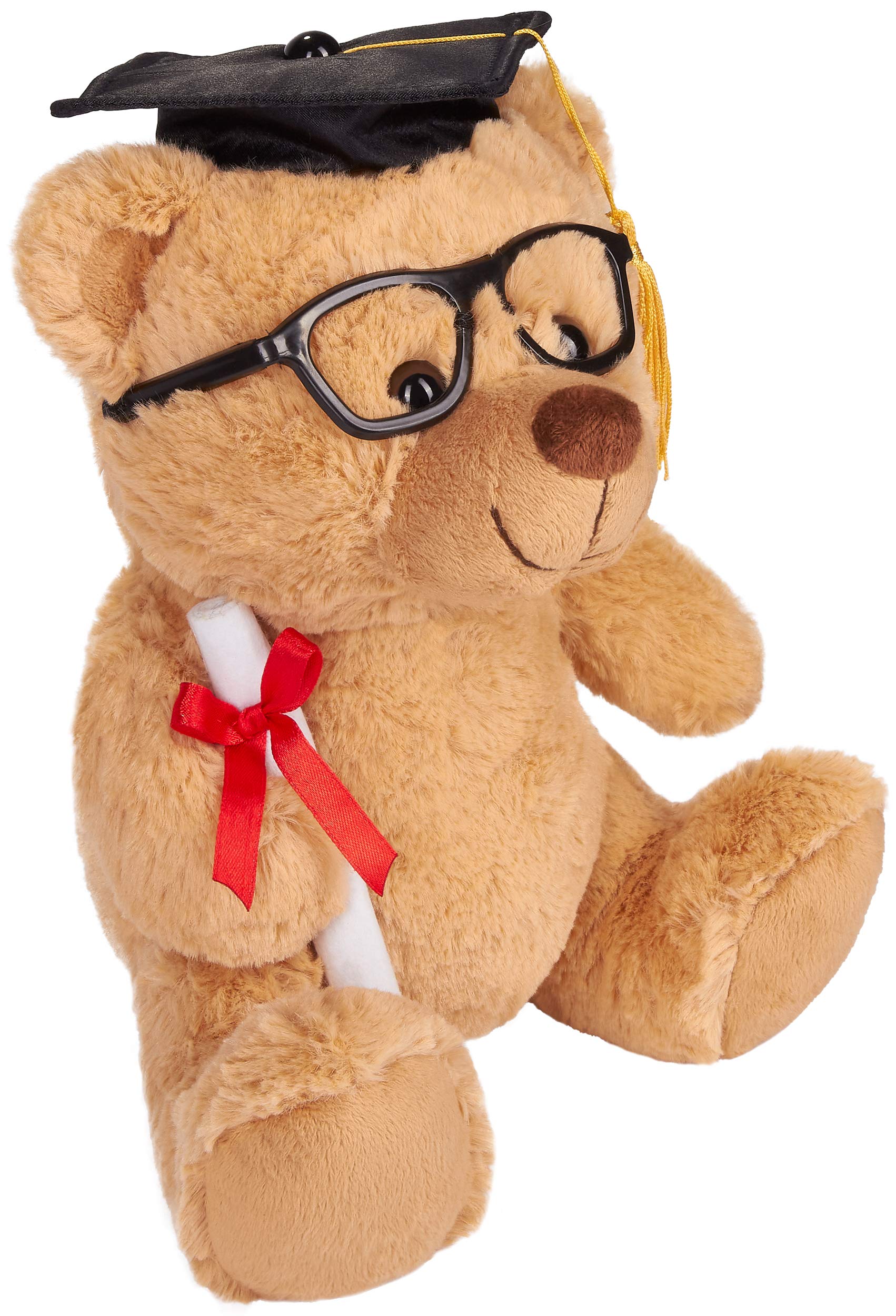 Foto 2 pulgar | Oso De Peluche De Peluche Brubaker Con Gafas Y Diploma - Venta Internacional.