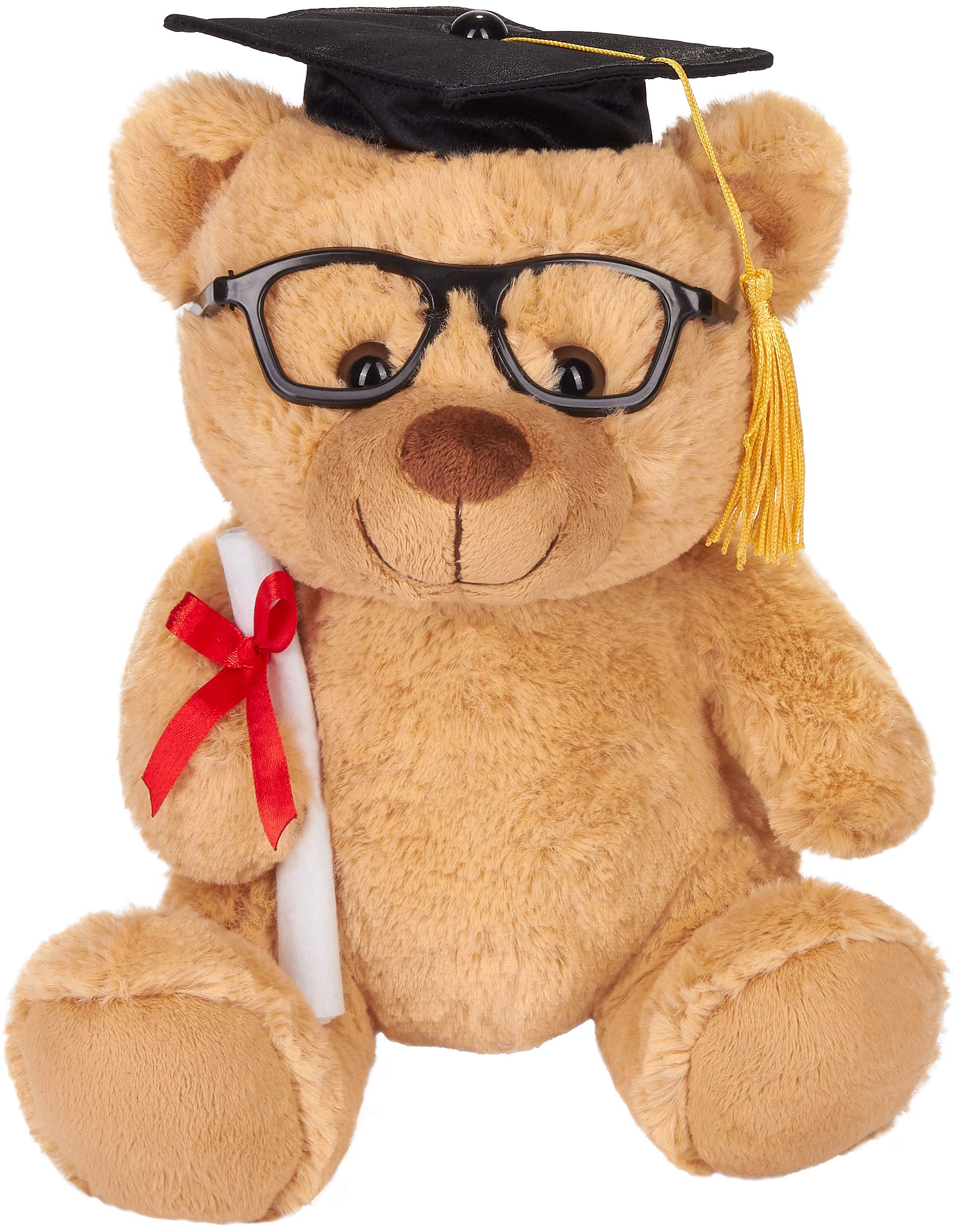 Foto 3 pulgar | Oso De Peluche De Peluche Brubaker Con Gafas Y Diploma - Venta Internacional.