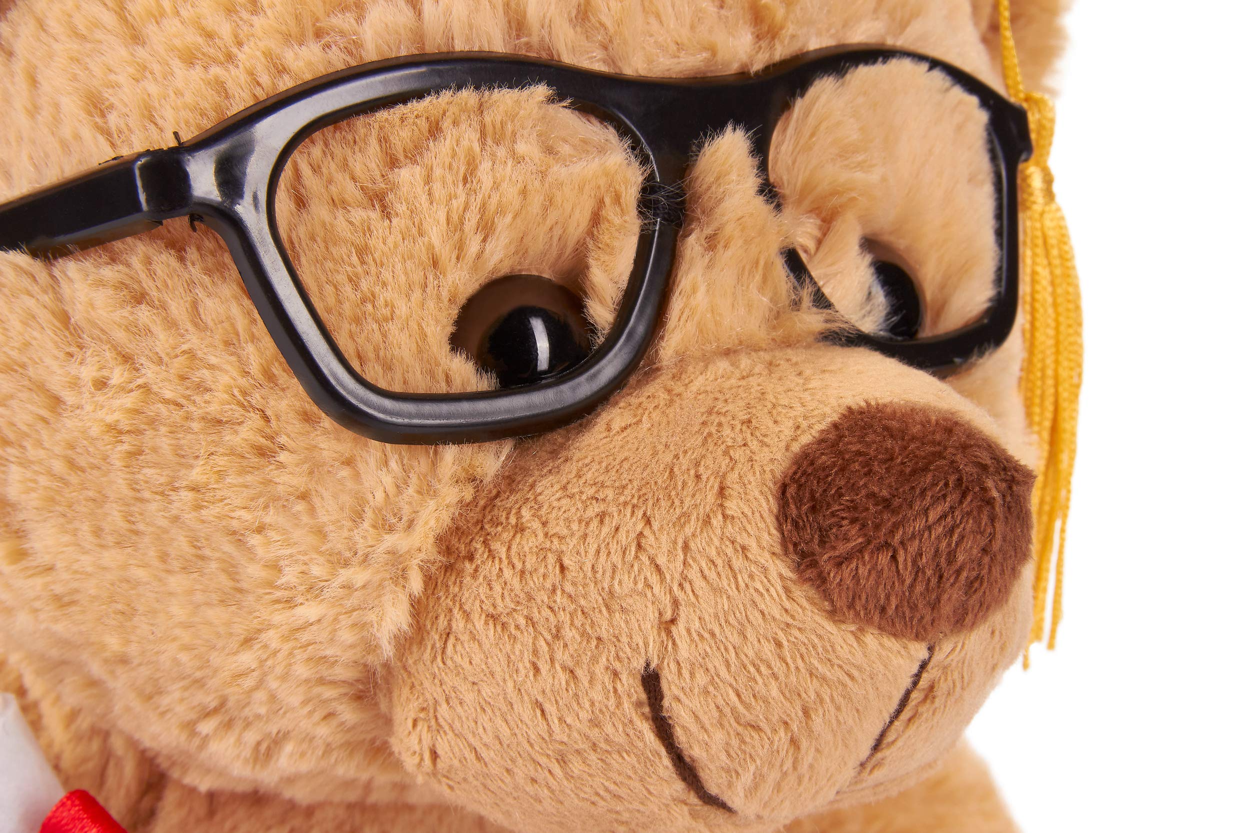 Foto 6 pulgar | Oso De Peluche De Peluche Brubaker Con Gafas Y Diploma - Venta Internacional.