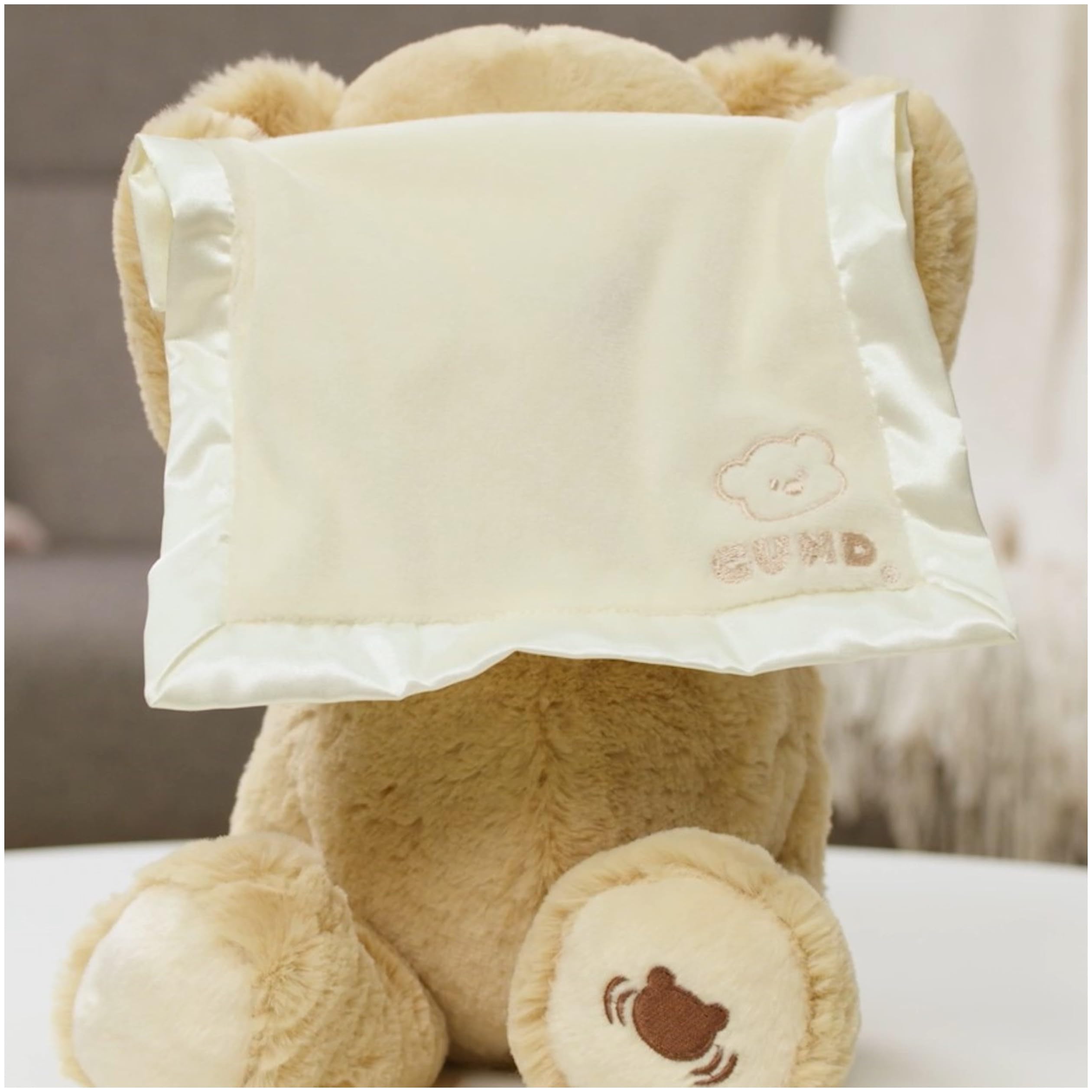 Foto 6 pulgar | Oso De Peluche Animado Gund Peek-a-boo Para Bebés 0+ - Venta Internacional.