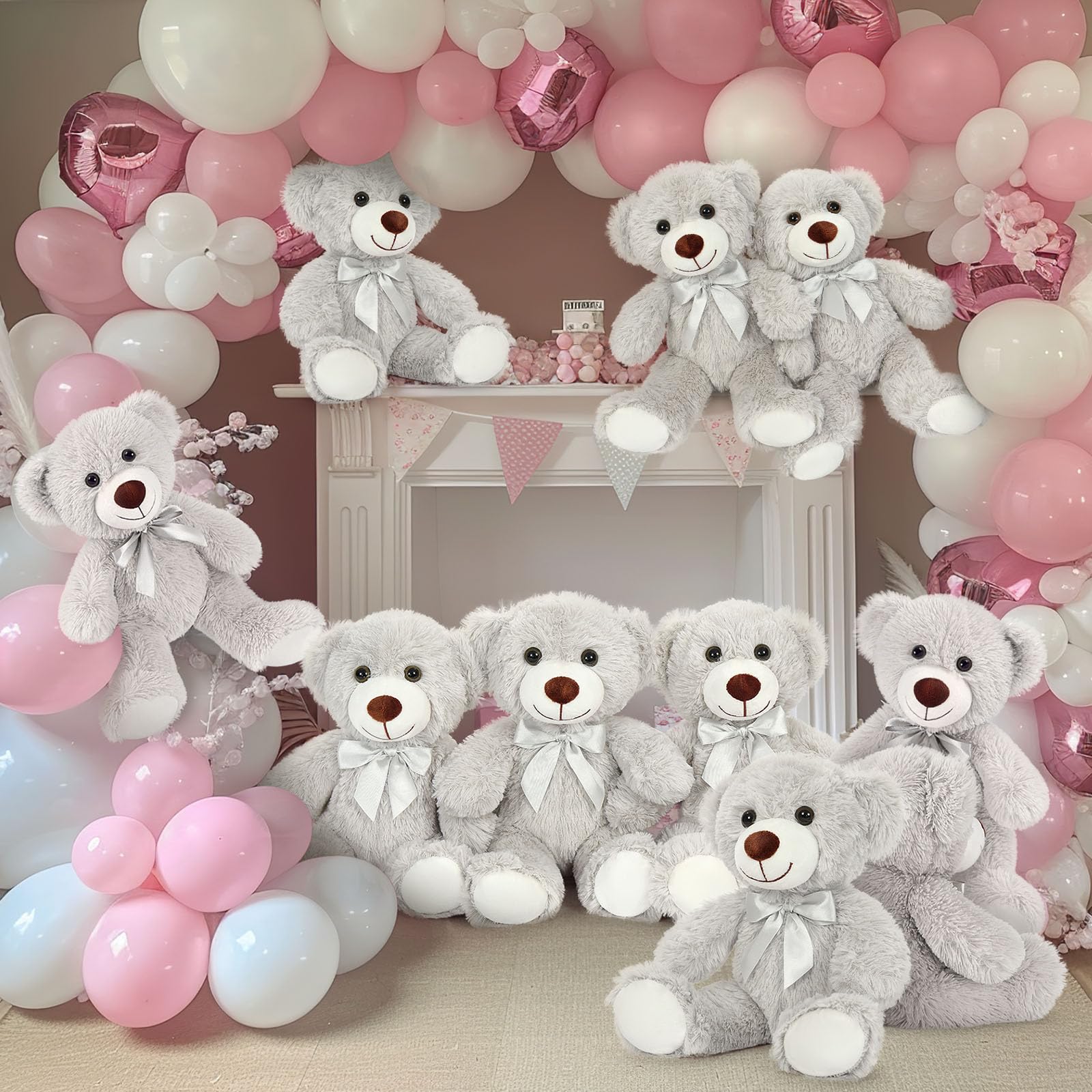 Foto 3 pulgar | Peluche De Peluche Maogolan Para Baby Shower De 14 Cm, Paquete De 10 Unidades - Venta Internacional.