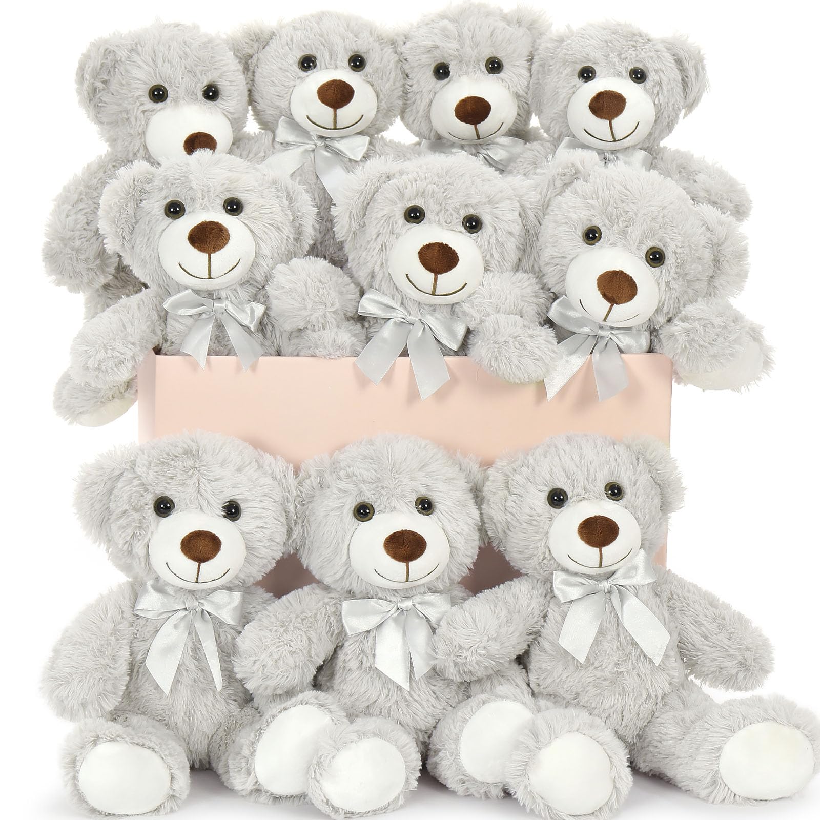 Foto 6 pulgar | Peluche De Peluche Maogolan Para Baby Shower De 14 Cm, Paquete De 10 Unidades - Venta Internacional.