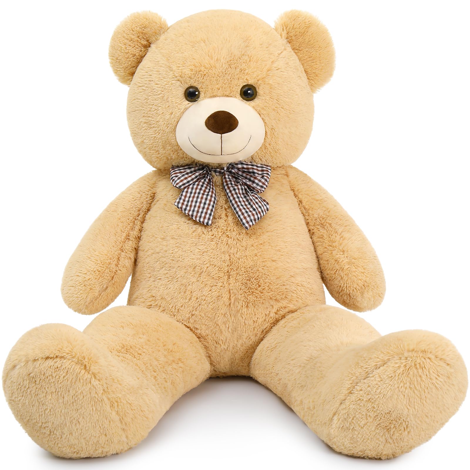 Foto 1 | Peluche Gigante Mao Golan De Peluche Marrón, Tamaño Natural, 119,36 Cm - Venta Internacional.