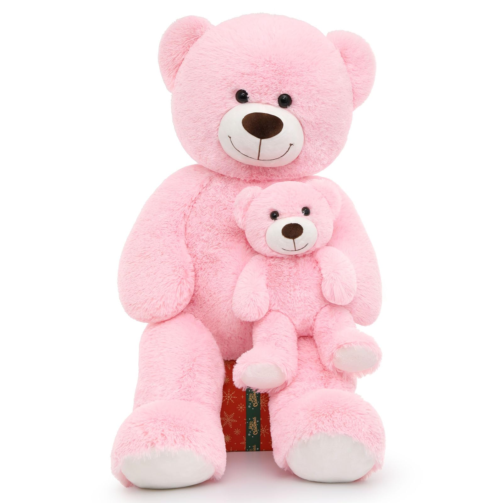 Foto 7 pulgar | Oso De Peluche Gigante Tezituor De 100 Cm Con Color Rosa Bebé - Venta Internacional.