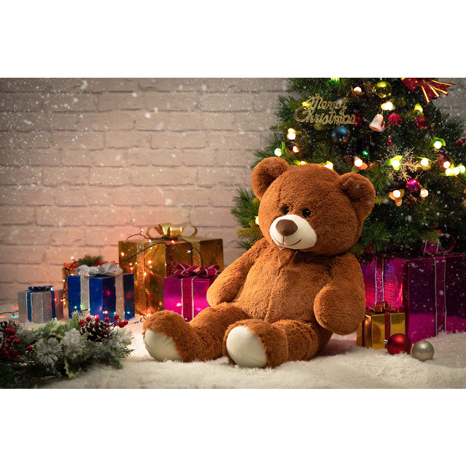Foto 4 pulgar | Oso De Peluche Gigante Teddy Bear Hollyhome, 90 Cm, Color Marrón - Venta Internacional.