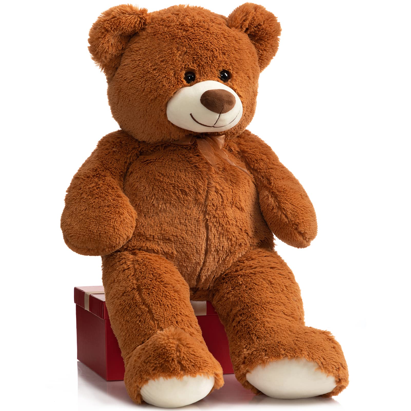 Foto 6 pulgar | Oso De Peluche Gigante Teddy Bear Hollyhome, 90 Cm, Color Marrón - Venta Internacional.