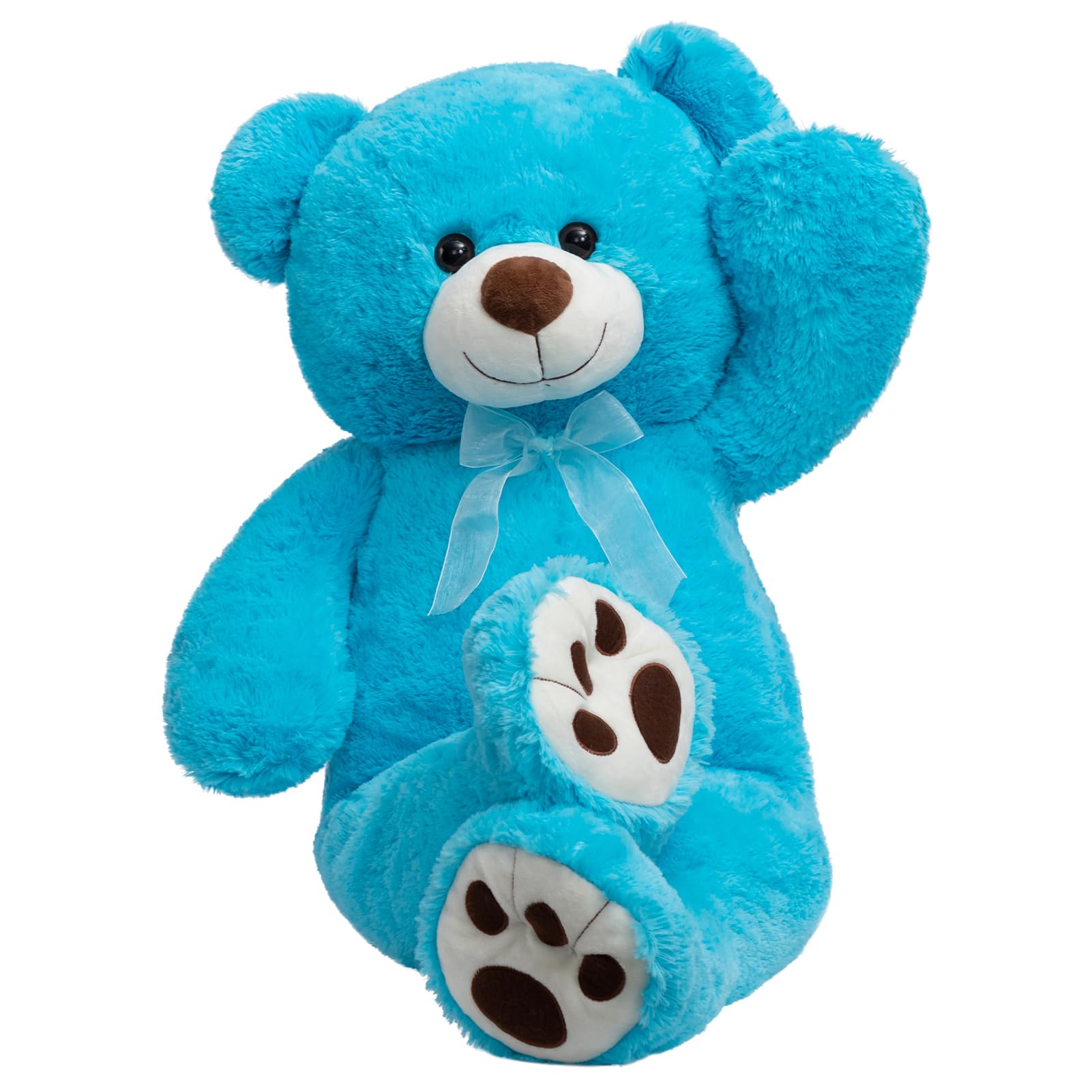 Foto 5 pulgar | Oso De Peluche Hollyhome De 90 Cm, Color Azul Lago, Para Niños - Venta Internacional.