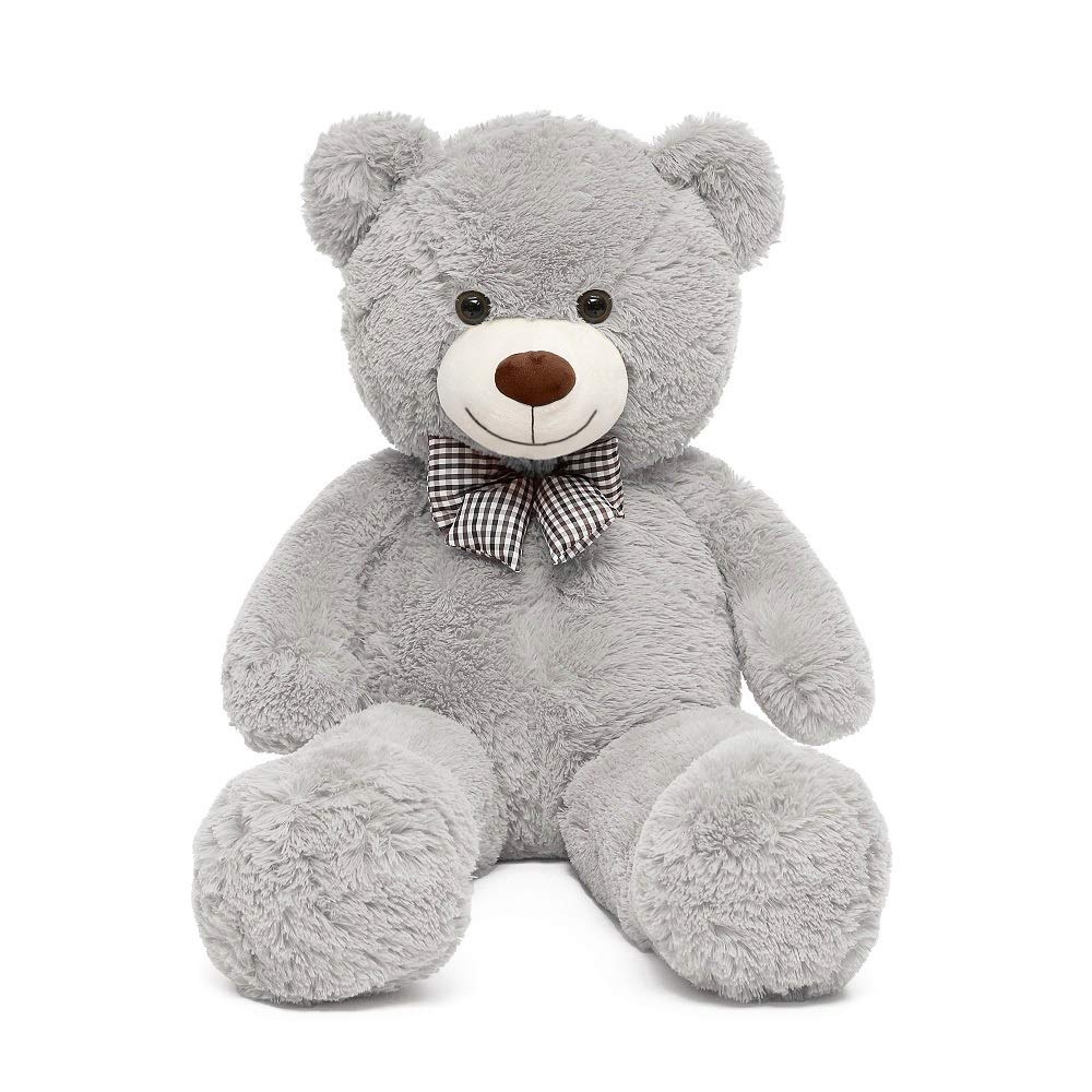 Foto 2 pulgar | Peluche Teddy Bear Maogolan Big Fluffy Grey 99 Cm - Venta Internacional.