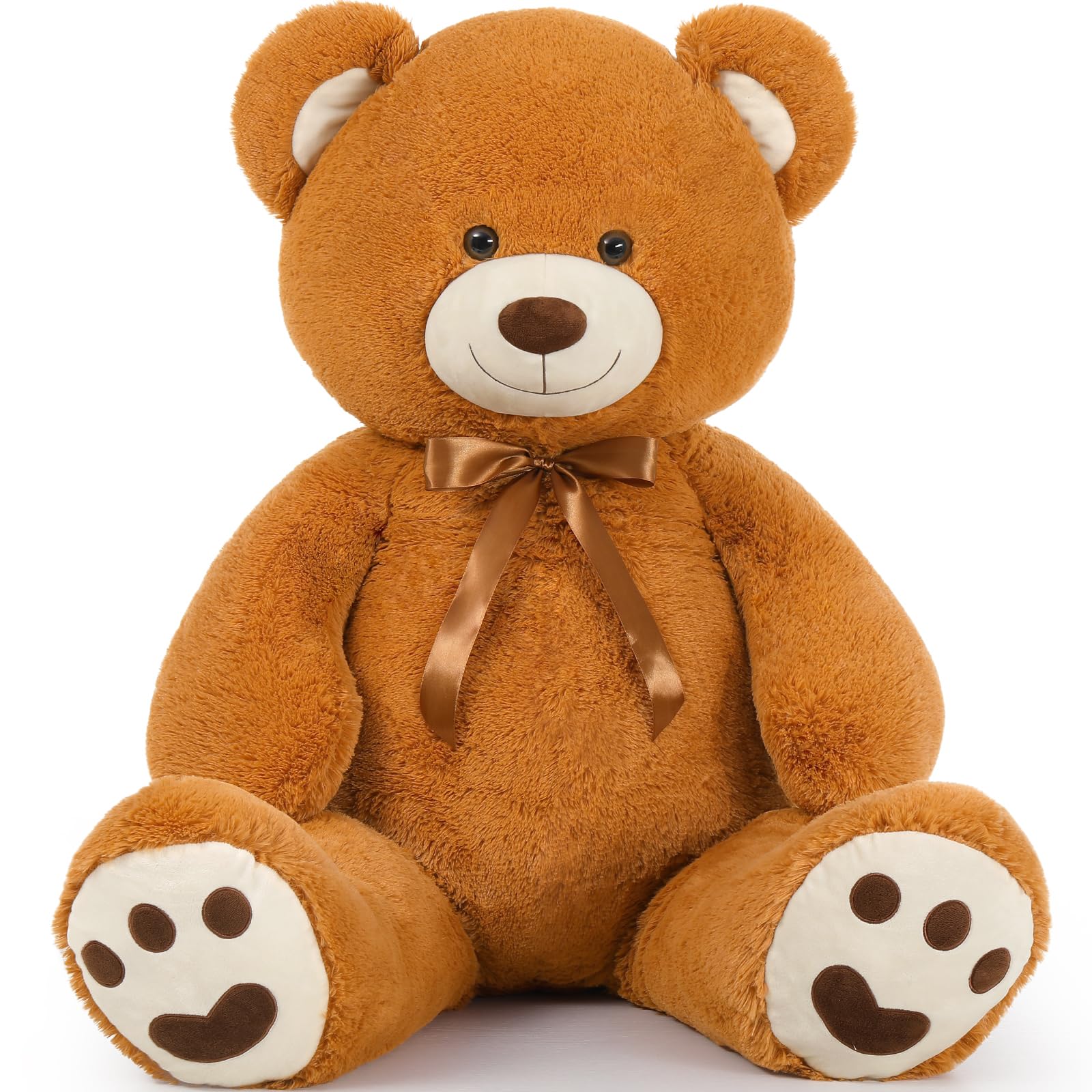 Foto 2 pulgar | Peluche Morismos, Oso De Peluche Gigante, 120 Cm, Color Marrón - Venta Internacional.