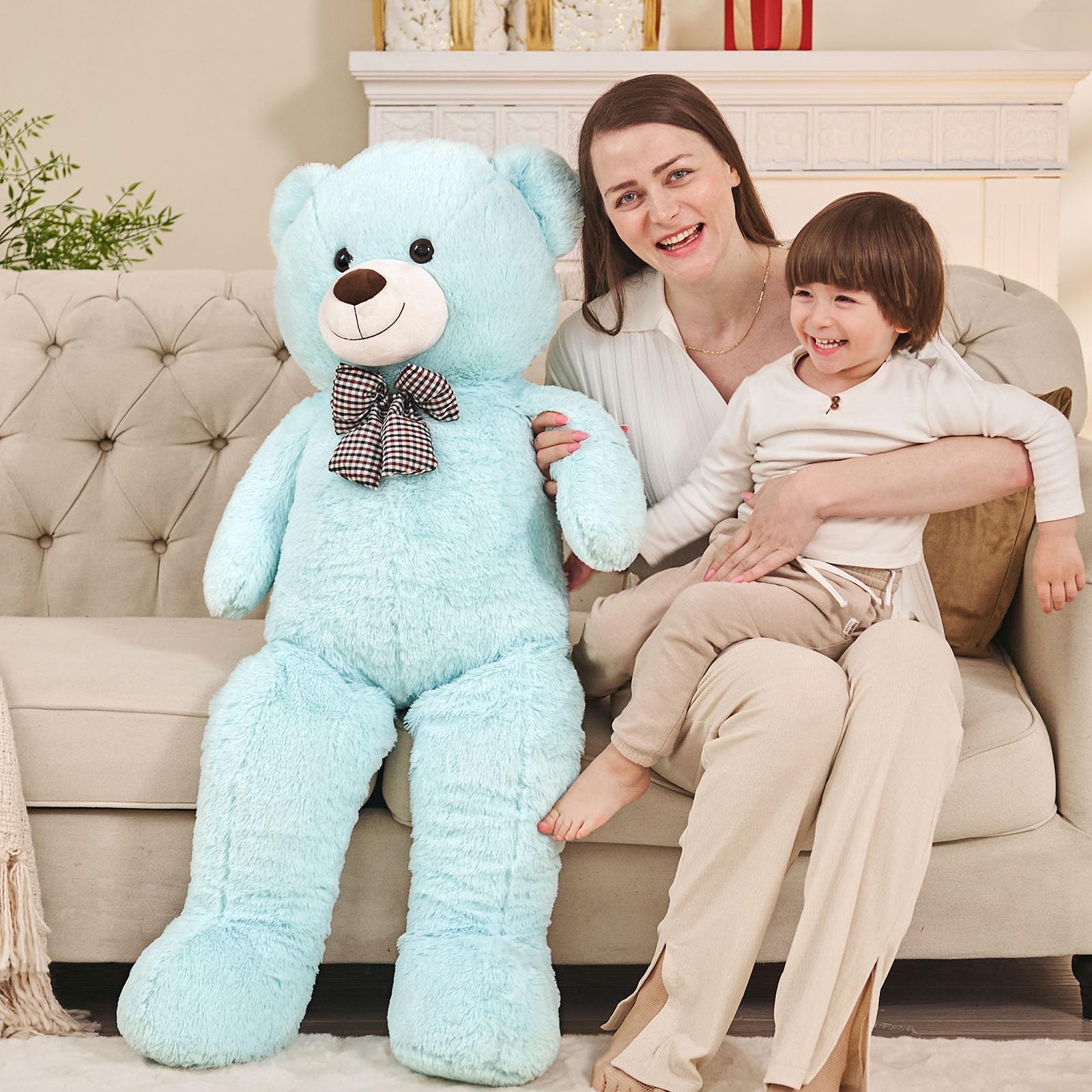 Foto 7 | Peluche Gigante Mao Golan Con Forma De Oso De Peluche, 120 Cm, Gran Aniversario - Venta Internacional.
