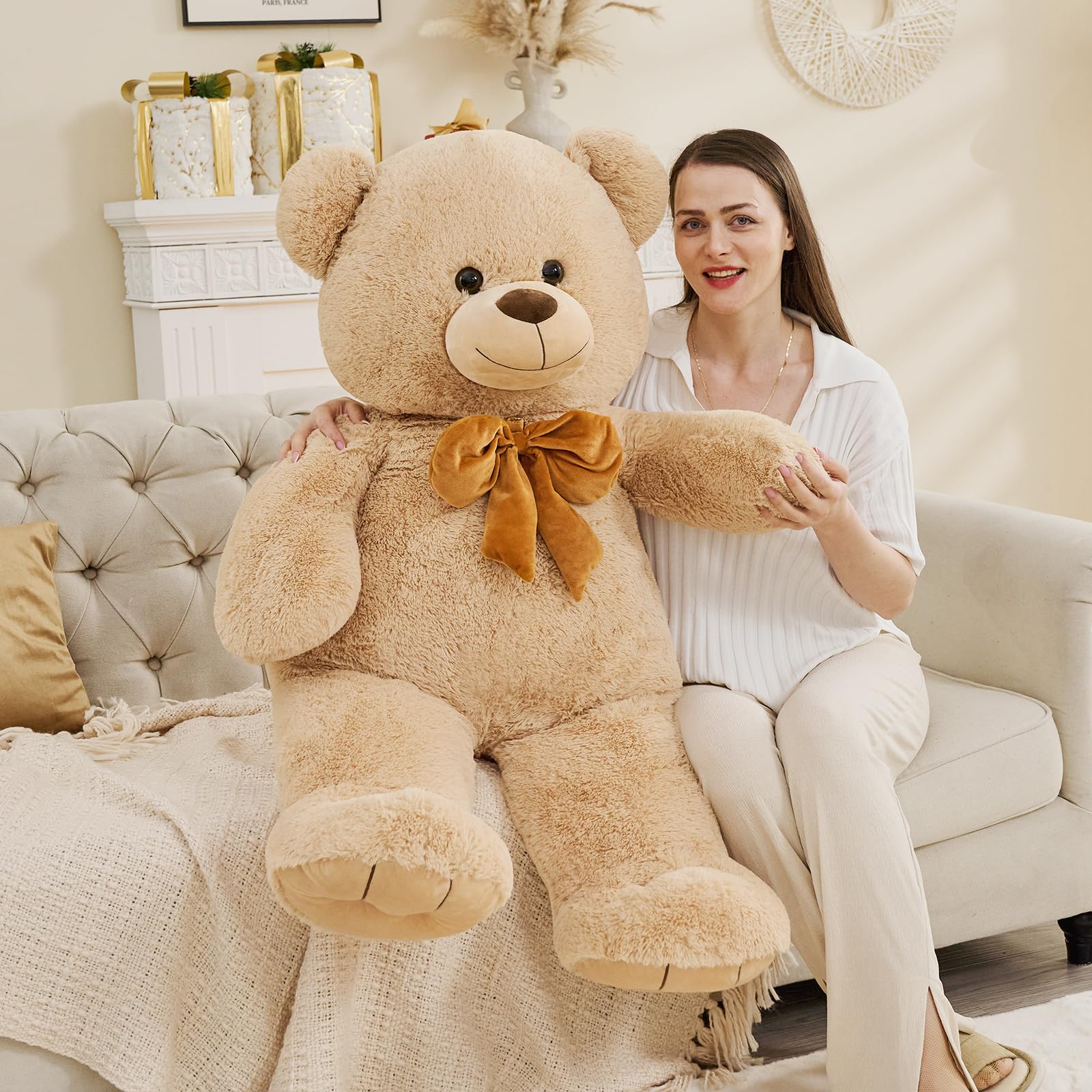 Foto 6 pulgar | Peluche Gigante Tezituor De Peluche Para Niños De 120 Cm - Venta Internacional.