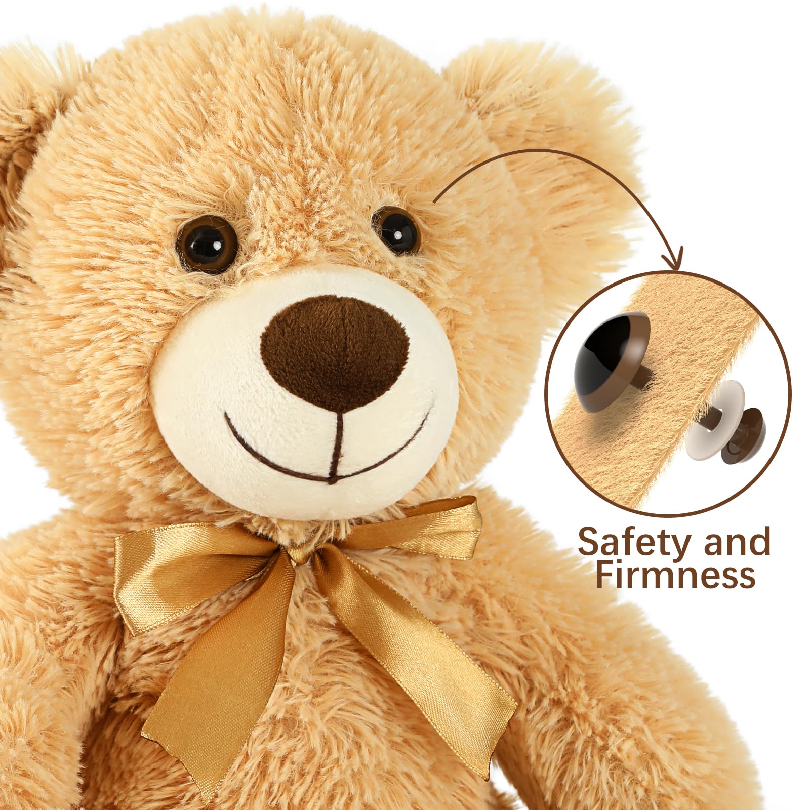 Foto 4 pulgar | Oso De Peluche Tezituor, 14 Pulgadas, A Granel, 8 Paquetes, Claro/oscuro - Venta Internacional.