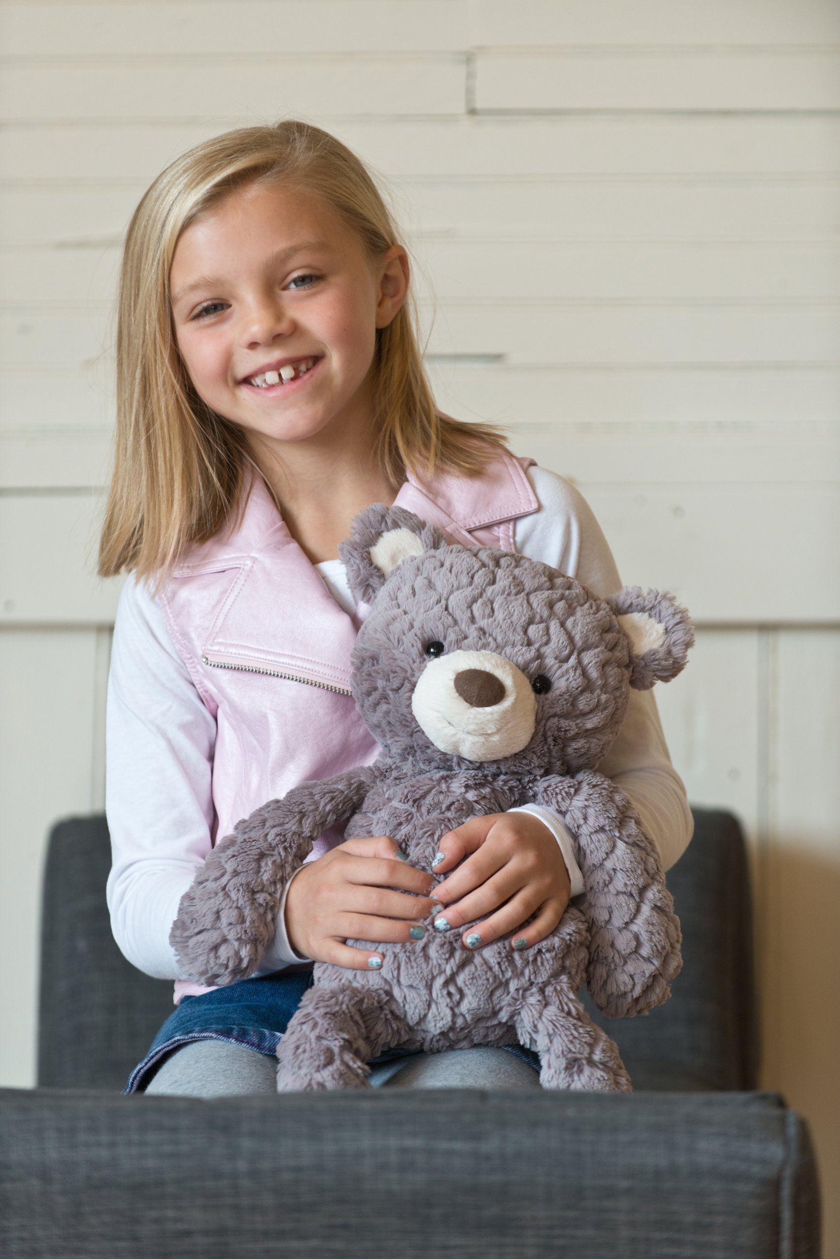 Foto 3 pulgar | Oso De Peluche Mary Meyer, Tamaño Grande, Gris, 50 Cm - Venta Internacional.
