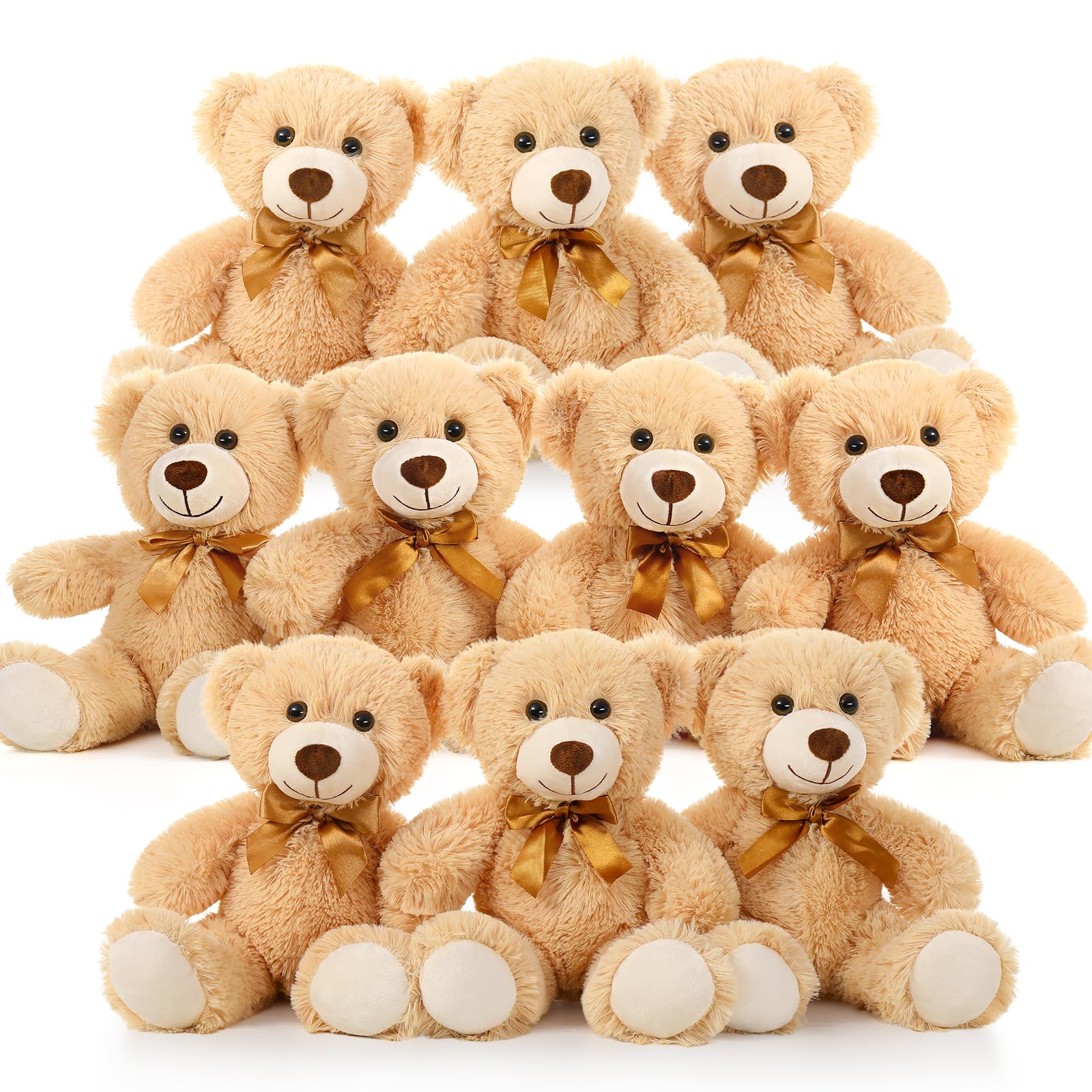 Oso De Peluche Mao Golan Para Baby Shower De 13,5 Cm, 10 Unidades - Venta Internacional.