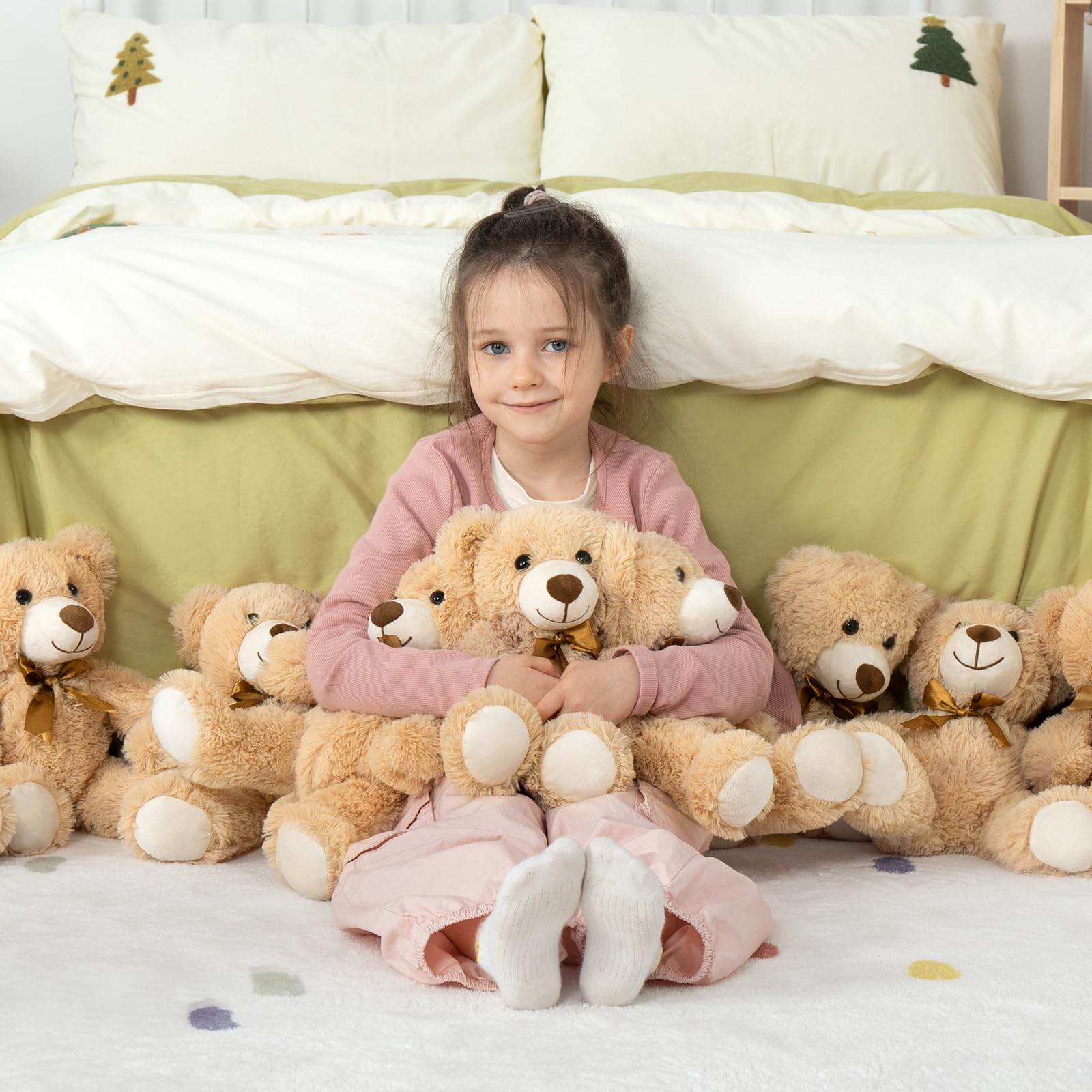 Foto 5 pulgar | Oso De Peluche Mao Golan Para Baby Shower De 13,5 Cm, 10 Unidades - Venta Internacional.