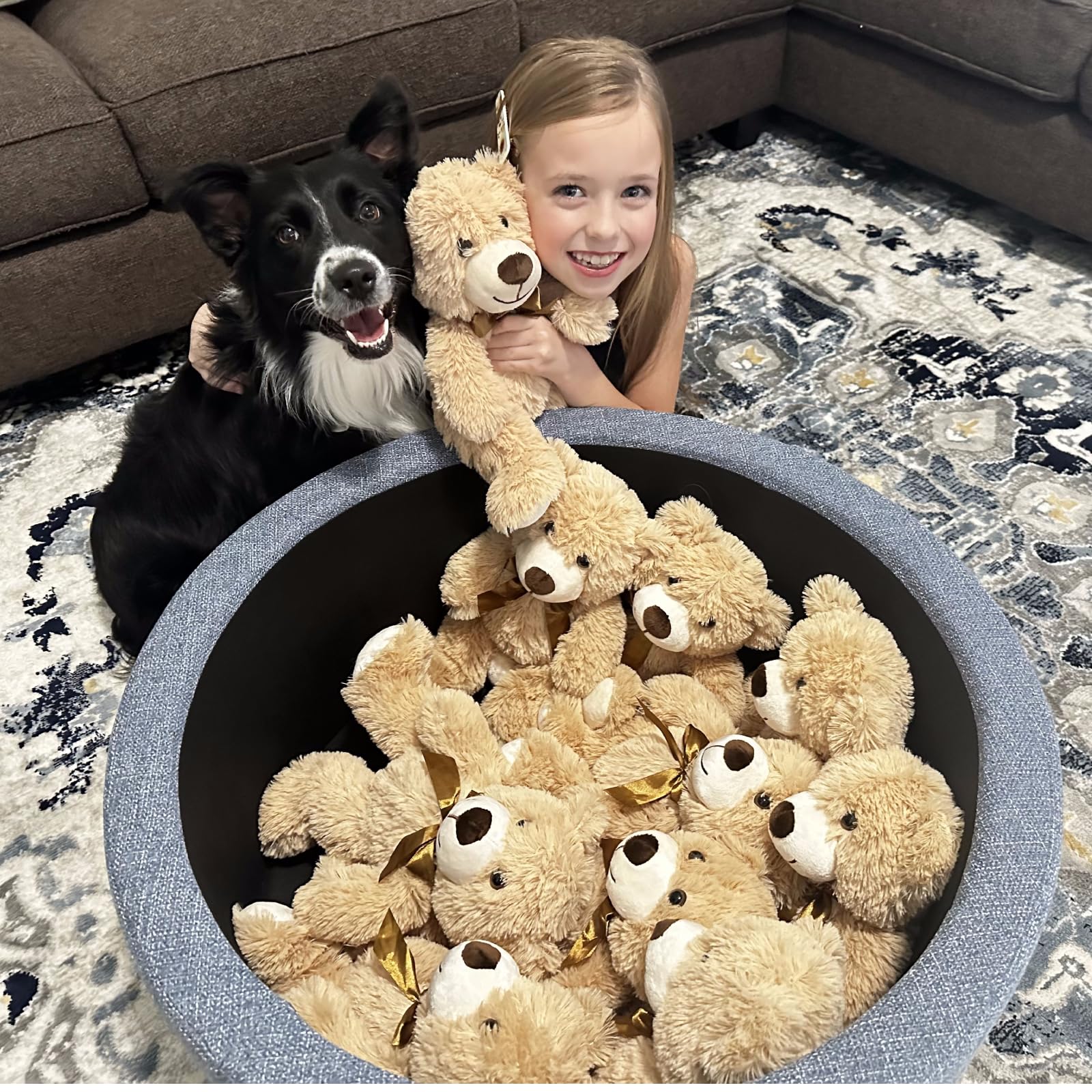 Foto 5 | Oso De Peluche Mao Golan Para Baby Shower De 13,5 Cm, 10 Unidades - Venta Internacional.