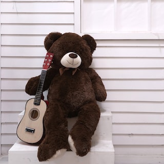 Foto 6 | Oso De Peluche Gigante Teddy Bear Hollyhome, 90 Cm, Color Chocolate - Venta Internacional.