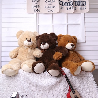 Foto 7 | Oso De Peluche Gigante Teddy Bear Hollyhome, 90 Cm, Color Chocolate - Venta Internacional.