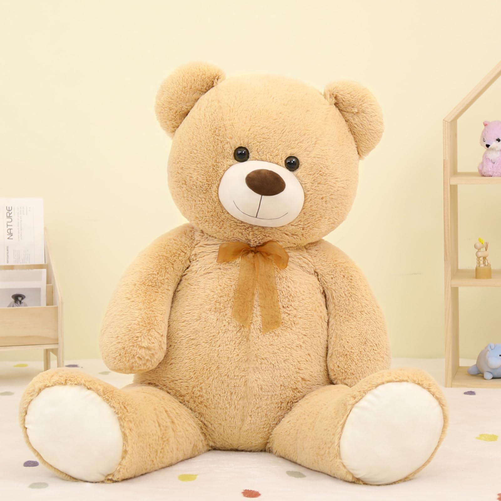 Foto 5 pulgar | Oso De Peluche Gigante Tezituor, 130 Cm, Para Niños - Venta Internacional.
