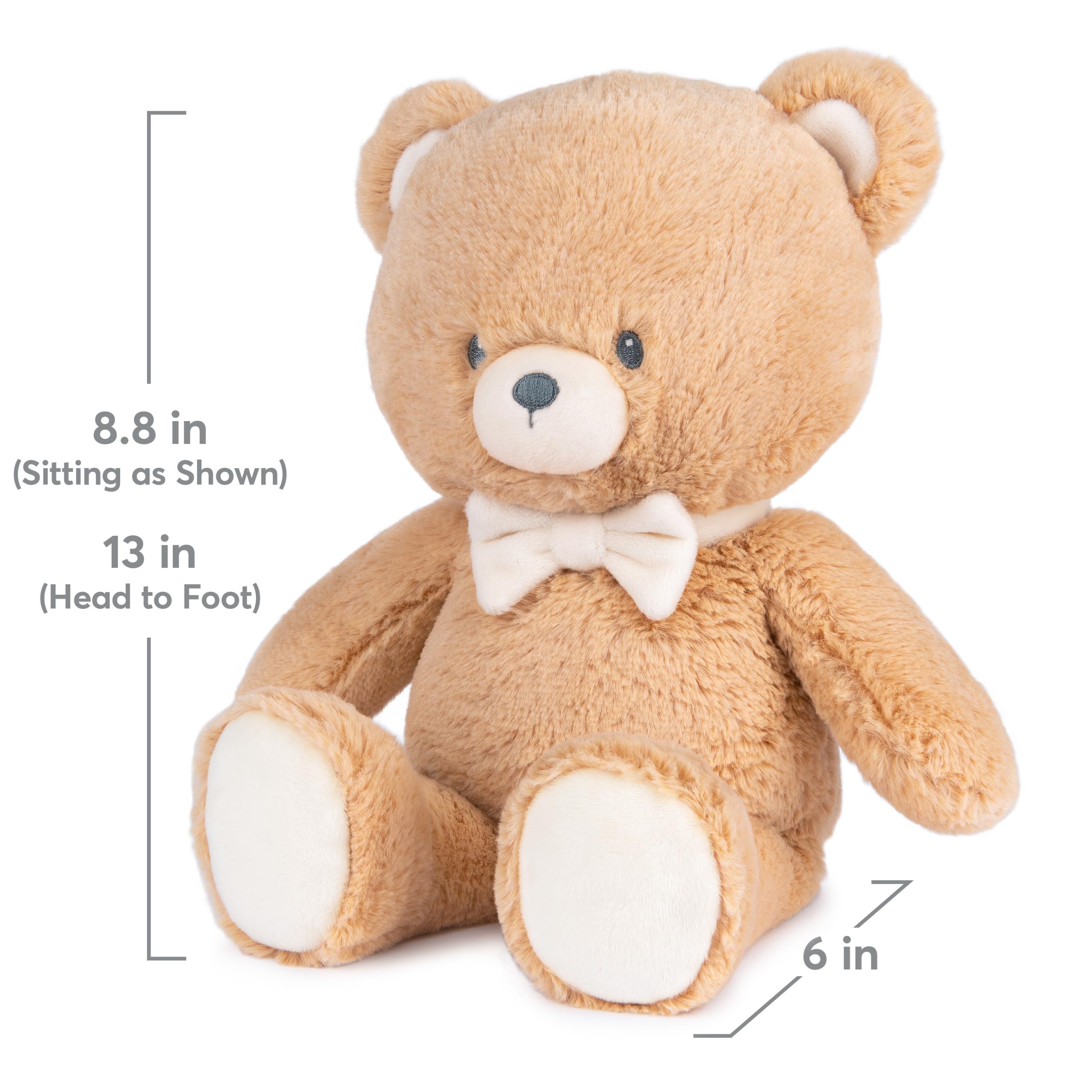 Foto 7 pulgar | Peluche Sostenible Para Bebés De Peluche Reciclado Gund, 13 Pulgadas, Marrón - Venta Internacional.