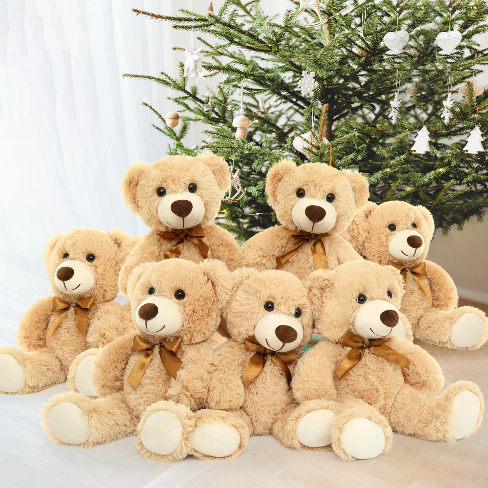 Foto 6 pulgar | Osos De Peluche Tezituor Con Forma De Animales De Peluche, 14 Pulgadas, A Granel, 10 Paquetes - Venta Internacional.