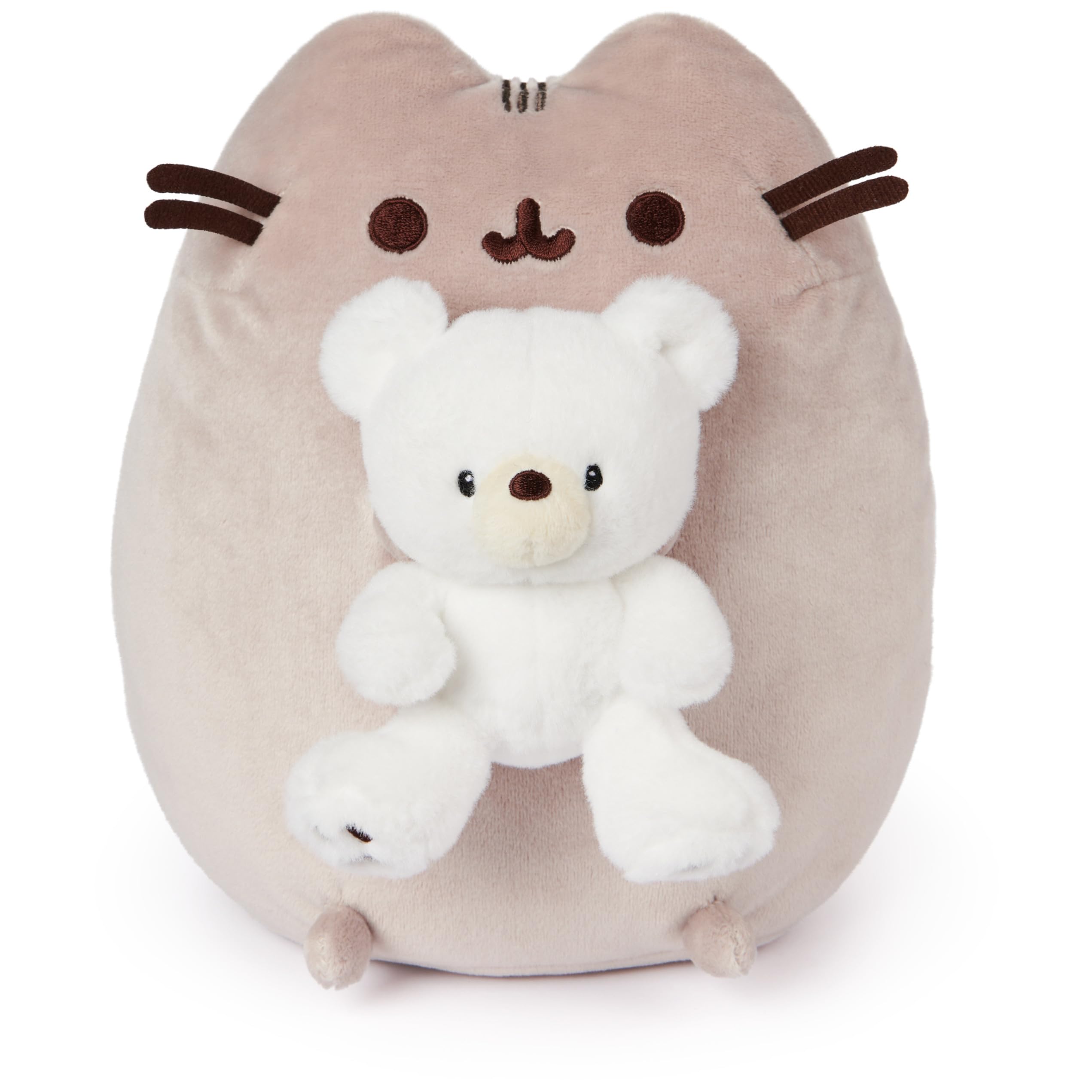 Foto 2 pulgar | Peluche Gund Pusheen Con Oso Kai Para Niños Mayores De 8 Años, Color Gris - Venta Internacional.