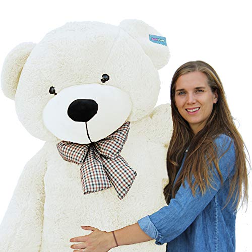 Foto 3 pulgar | Oso De Peluche Joyfay Giant, Blanco, 200 Cm (6,5 Pies), Certificadamente Seguro - Venta Internacional.