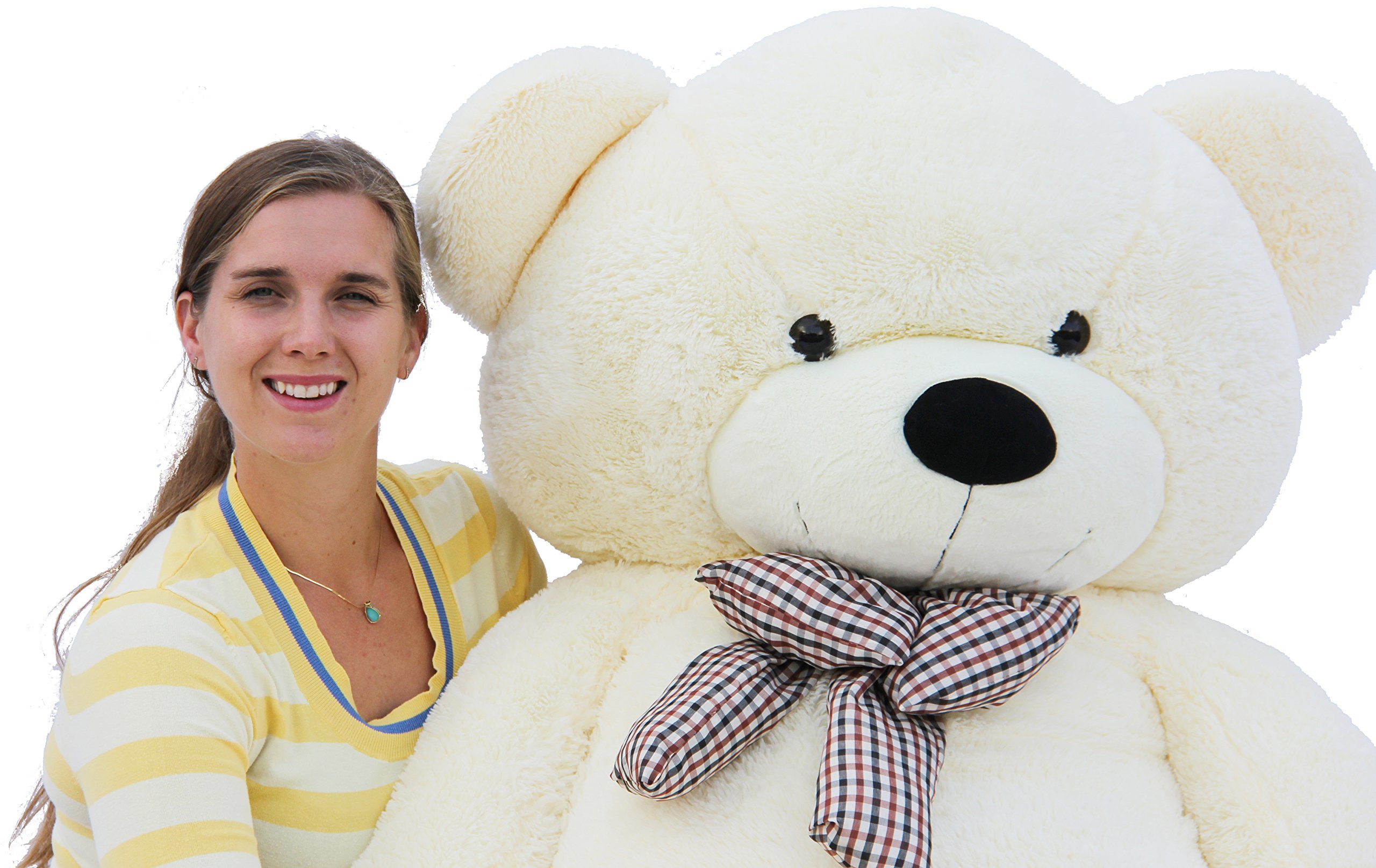 Foto 5 | Oso De Peluche Joyfay Giant, Blanco, 200 Cm (6,5 Pies), Certificadamente Seguro - Venta Internacional.