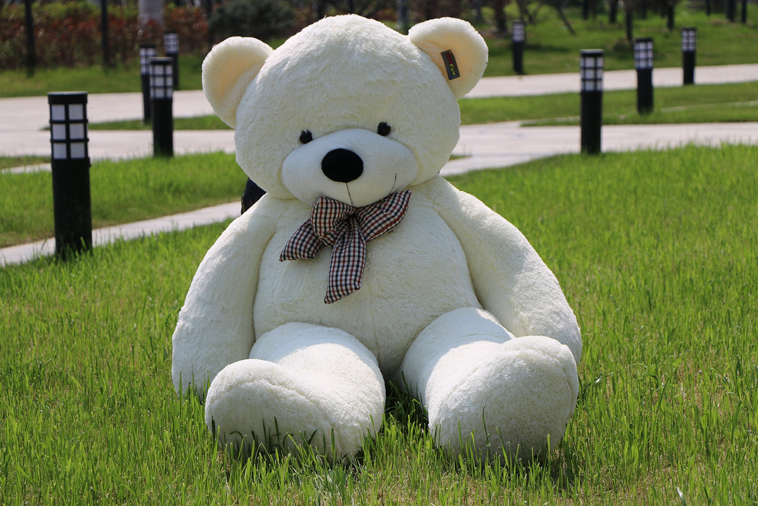 Foto 6 | Oso De Peluche Joyfay Giant, Blanco, 200 Cm (6,5 Pies), Certificadamente Seguro - Venta Internacional.