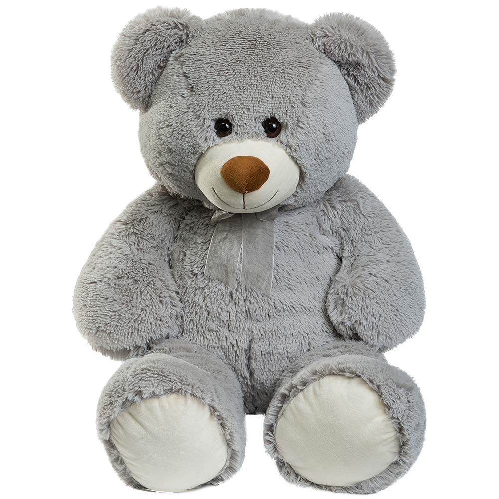 Foto 2 pulgar | Oso De Peluche Gigante Teddy Bear Hollyhome, 90 Cm, Gris - Venta Internacional.